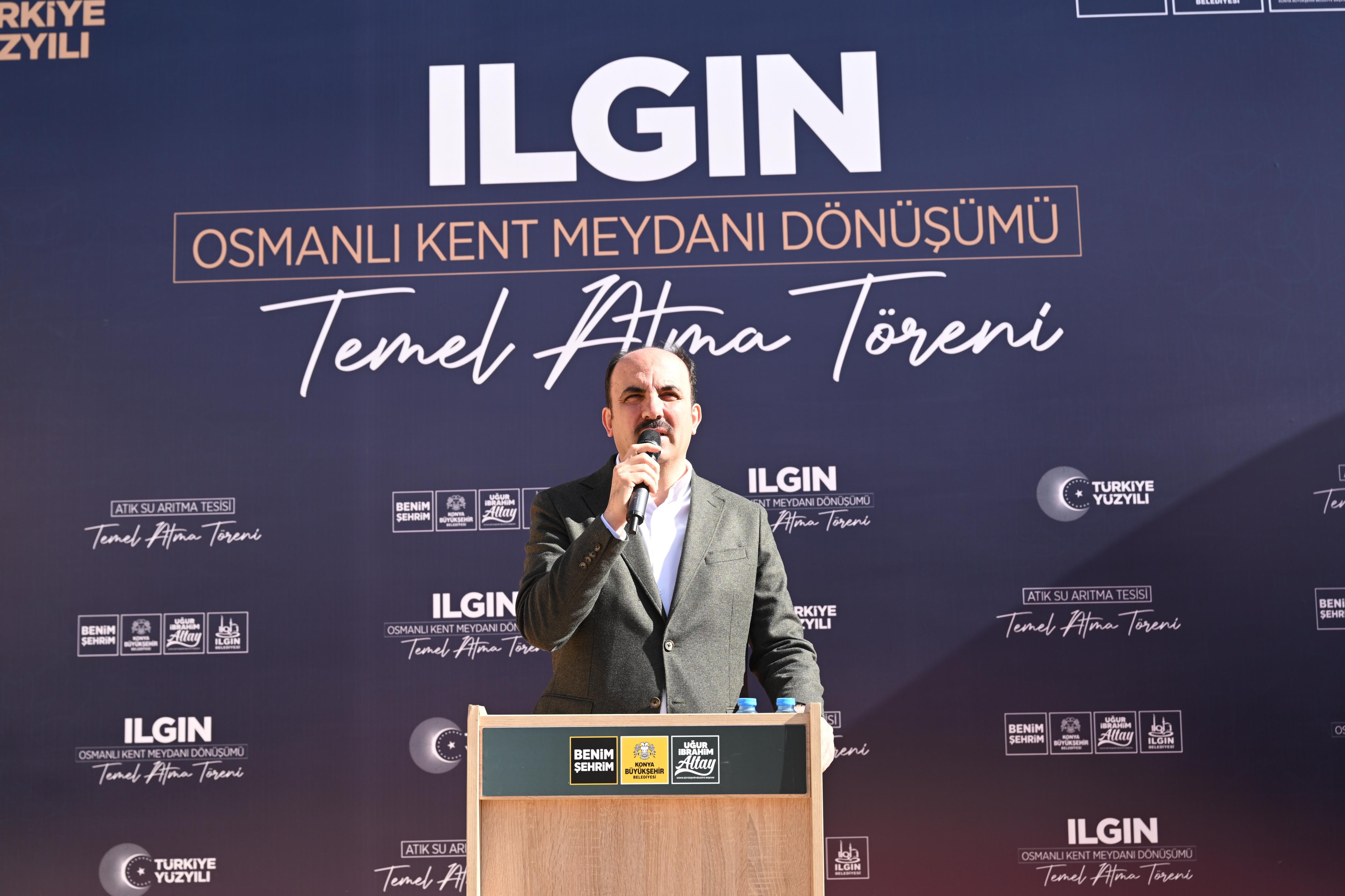 BAŞKAN ALTAY: “BİZ KALDIRIMLARI ALTINDAN, YOLLARI GÜMÜŞTEN YAPSAK KONYALILARIN HAKKINI ÖDEYEMEYİZ”