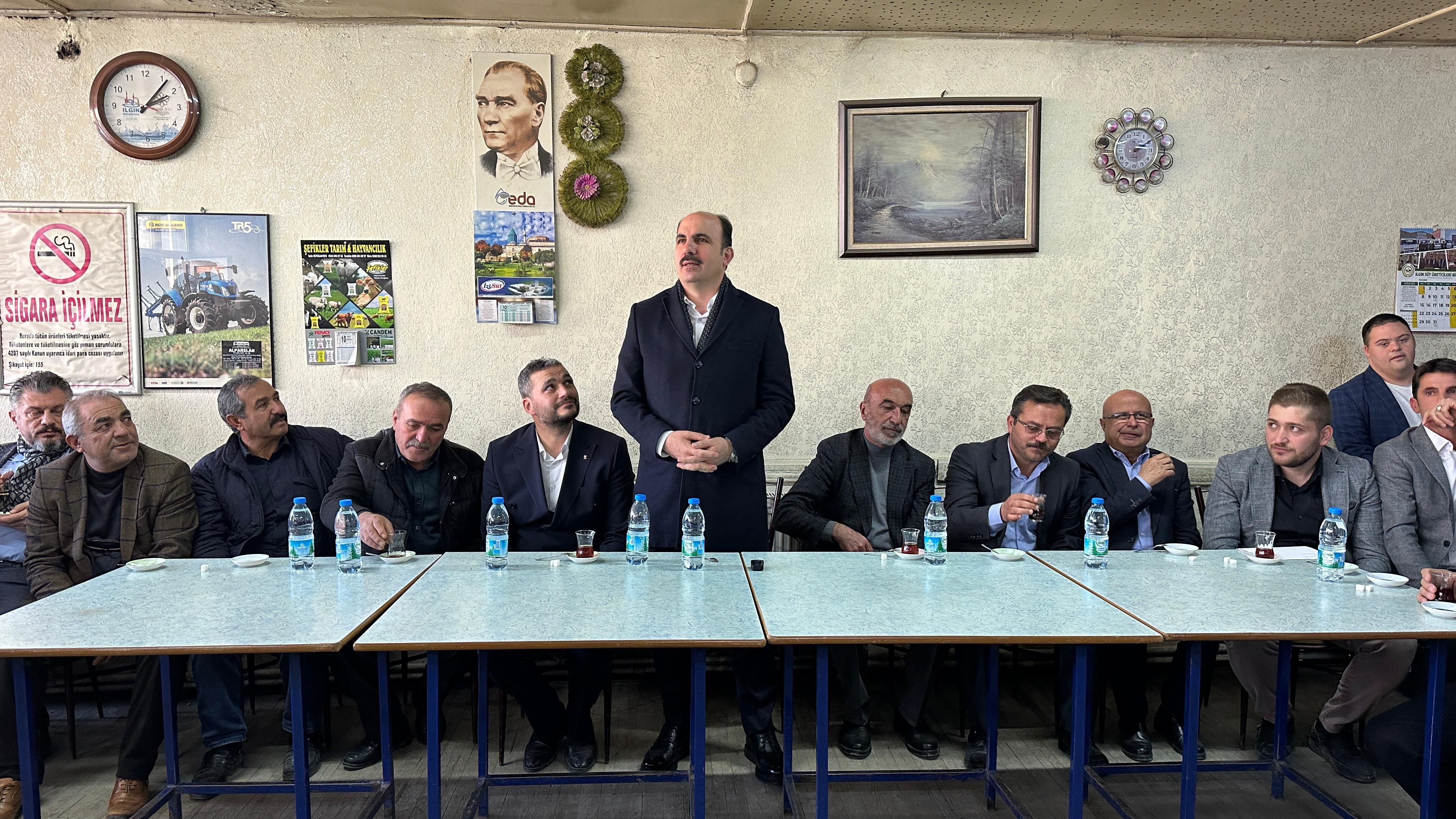BAŞKAN ALTAY: “BİZ KALDIRIMLARI ALTINDAN, YOLLARI GÜMÜŞTEN YAPSAK KONYALILARIN HAKKINI ÖDEYEMEYİZ”