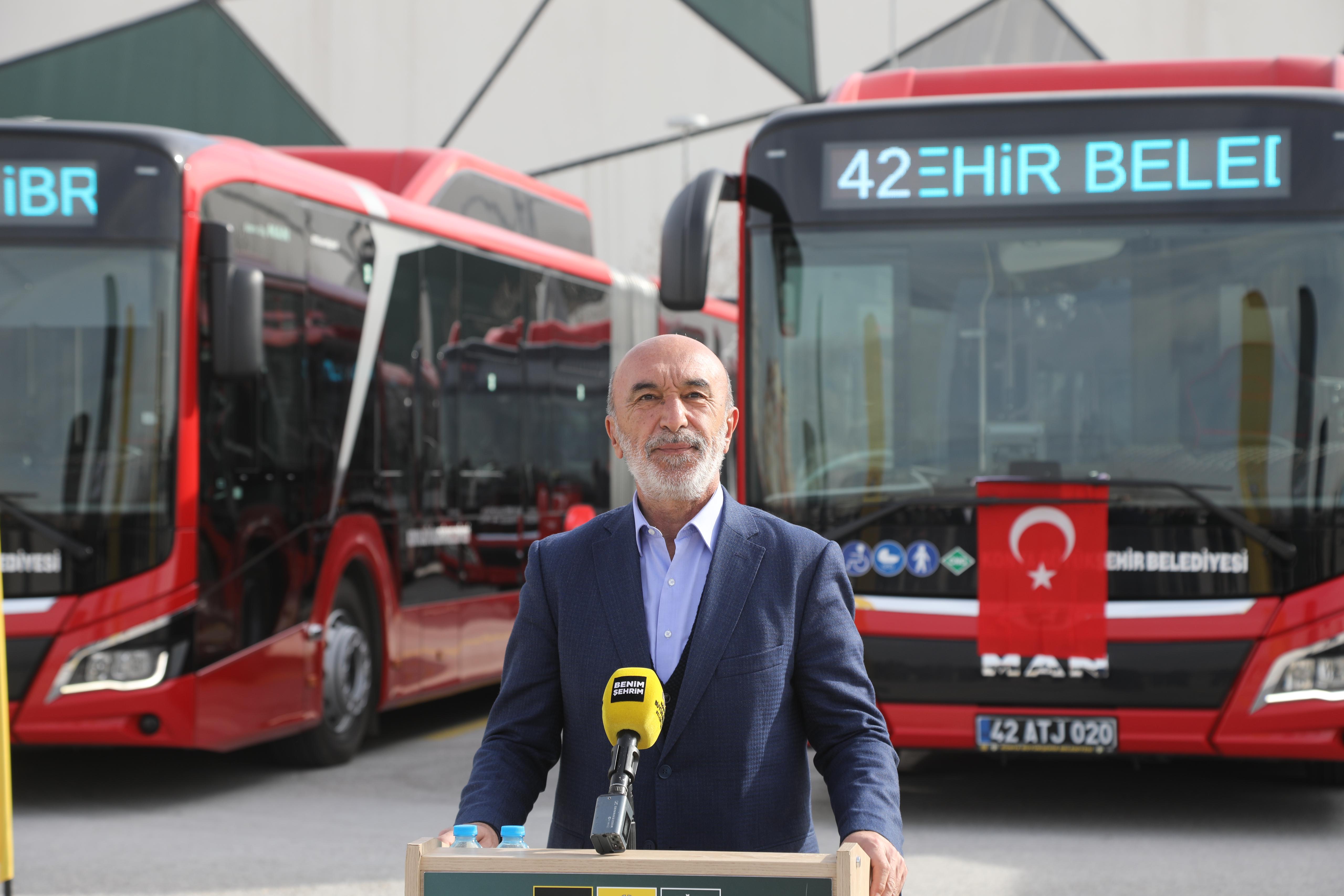 BAŞKAN ALTAY: “OTOBÜS FİLOMUZU 53 YENİ DOĞALGAZLI OTOBÜSLE DAHA DA GÜÇLENDİRDİK”