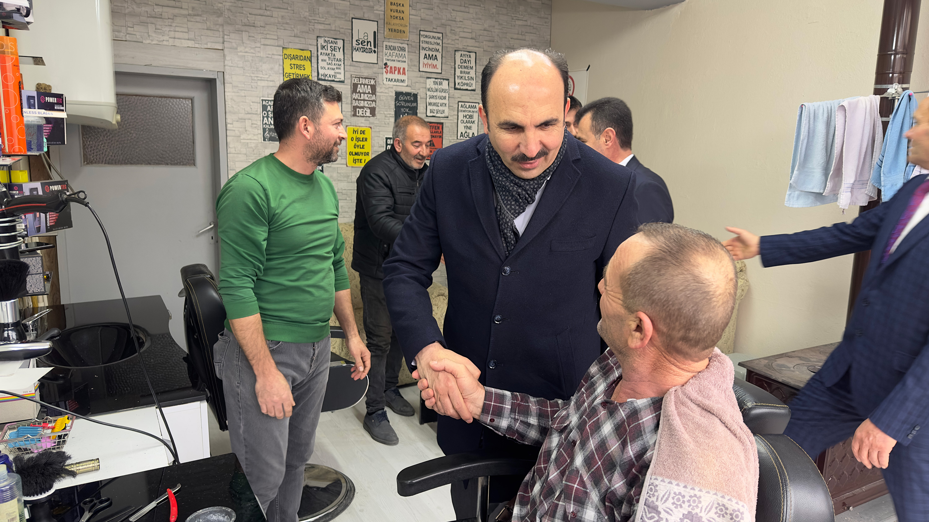 BAŞKAN ALTAY ALTINEKİN’E KAZANDIRILAN İTFAİYE MERKEZİNİN AÇILIŞINI YAPTI