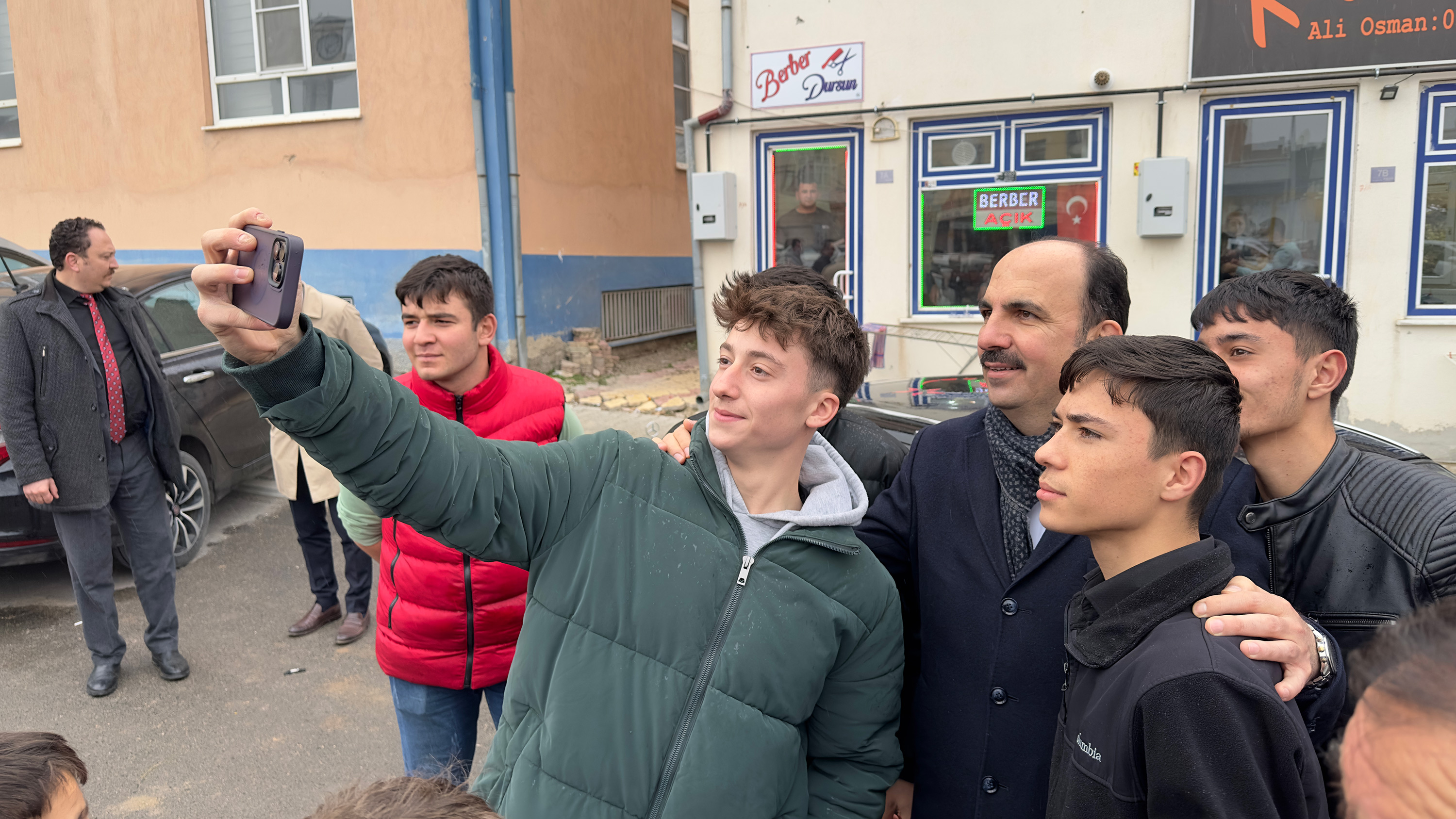 BAŞKAN ALTAY ALTINEKİN’E KAZANDIRILAN İTFAİYE MERKEZİNİN AÇILIŞINI YAPTI
