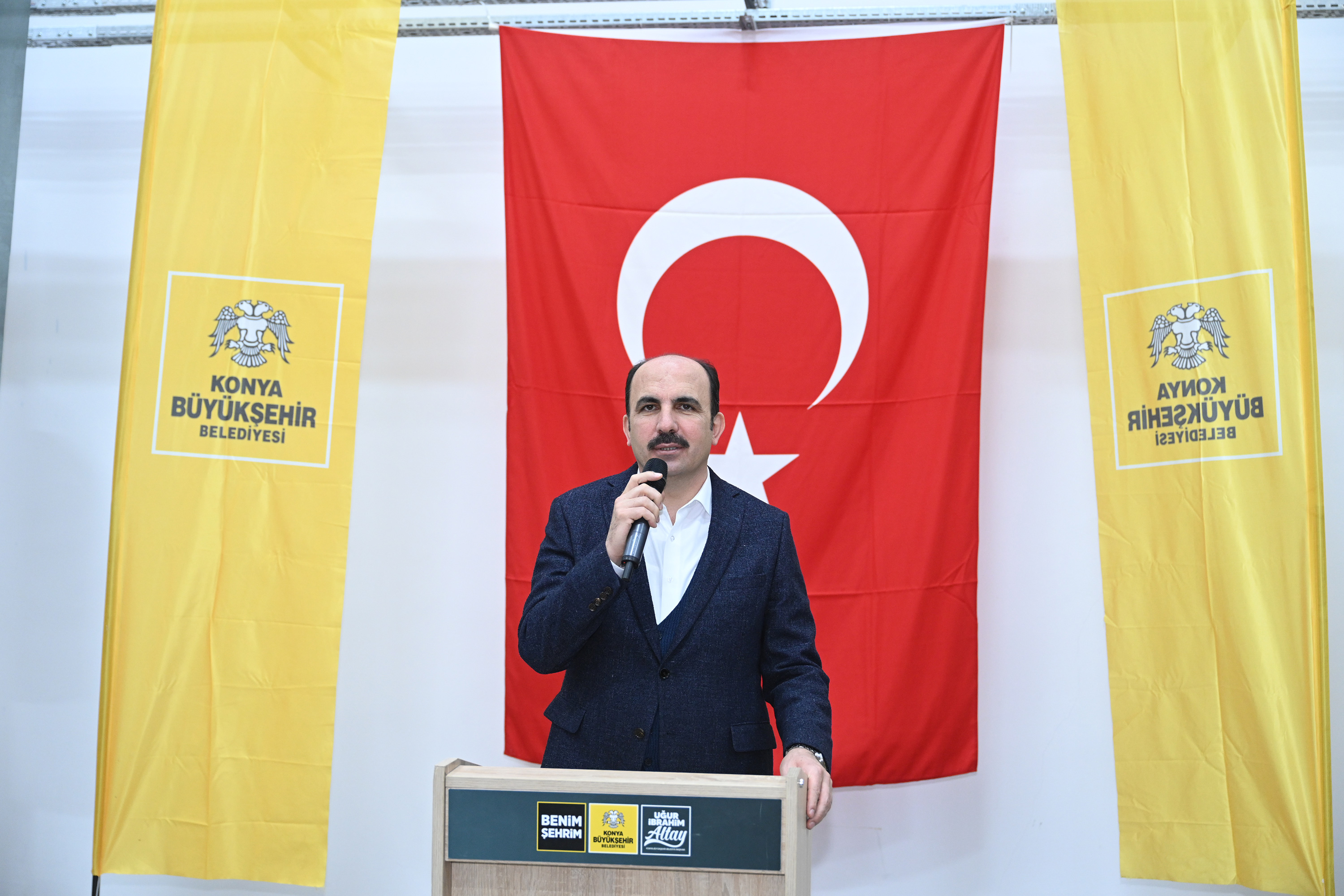 BAŞKAN ALTAY ALTINEKİN’E KAZANDIRILAN İTFAİYE MERKEZİNİN AÇILIŞINI YAPTI