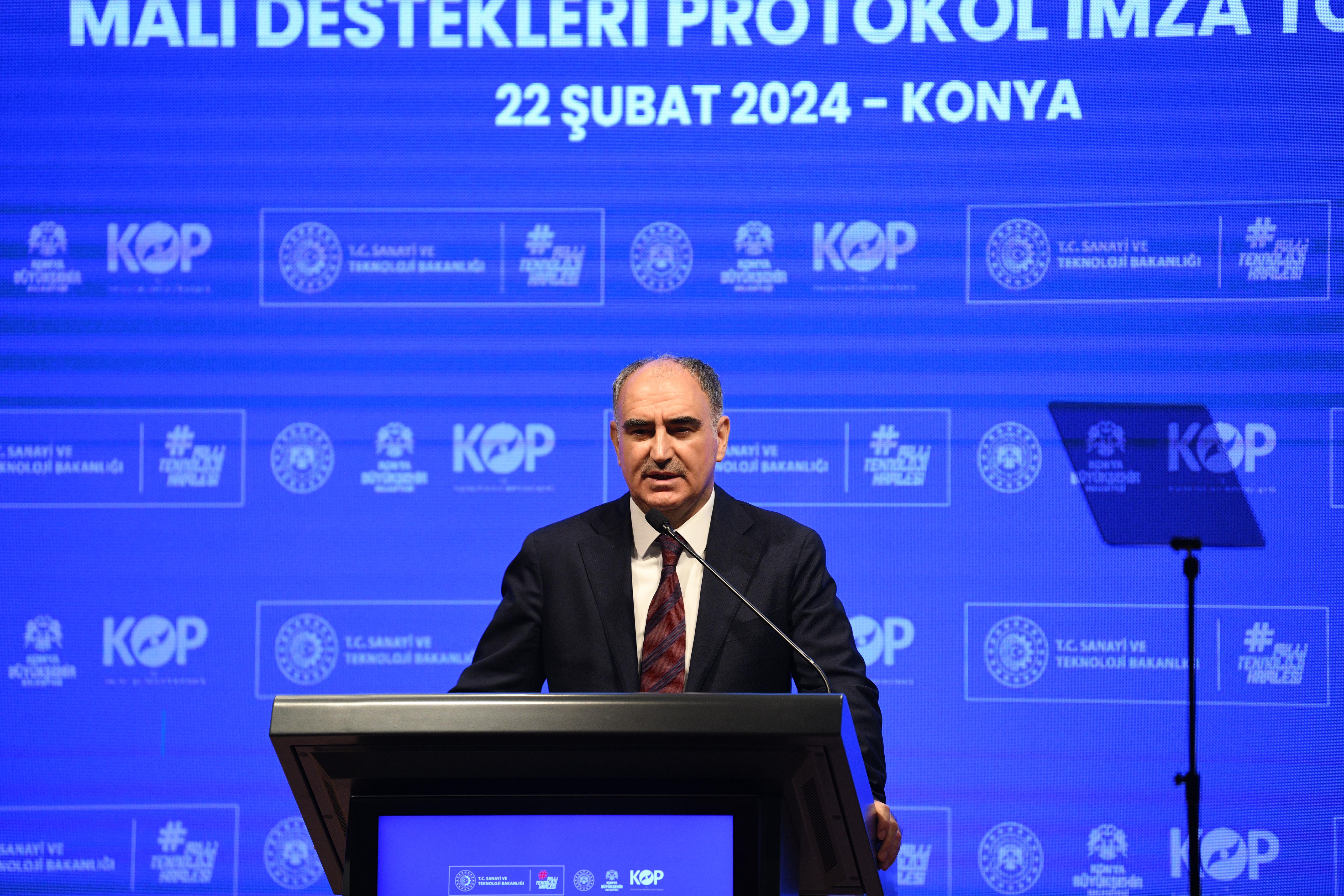 KONYA’DA KOP DESTEĞİYLE HAYATA GEÇECEK 128 MİLYON LİRALIK 22 TARIMSAL PROJENİN İMZALARI ATILDI