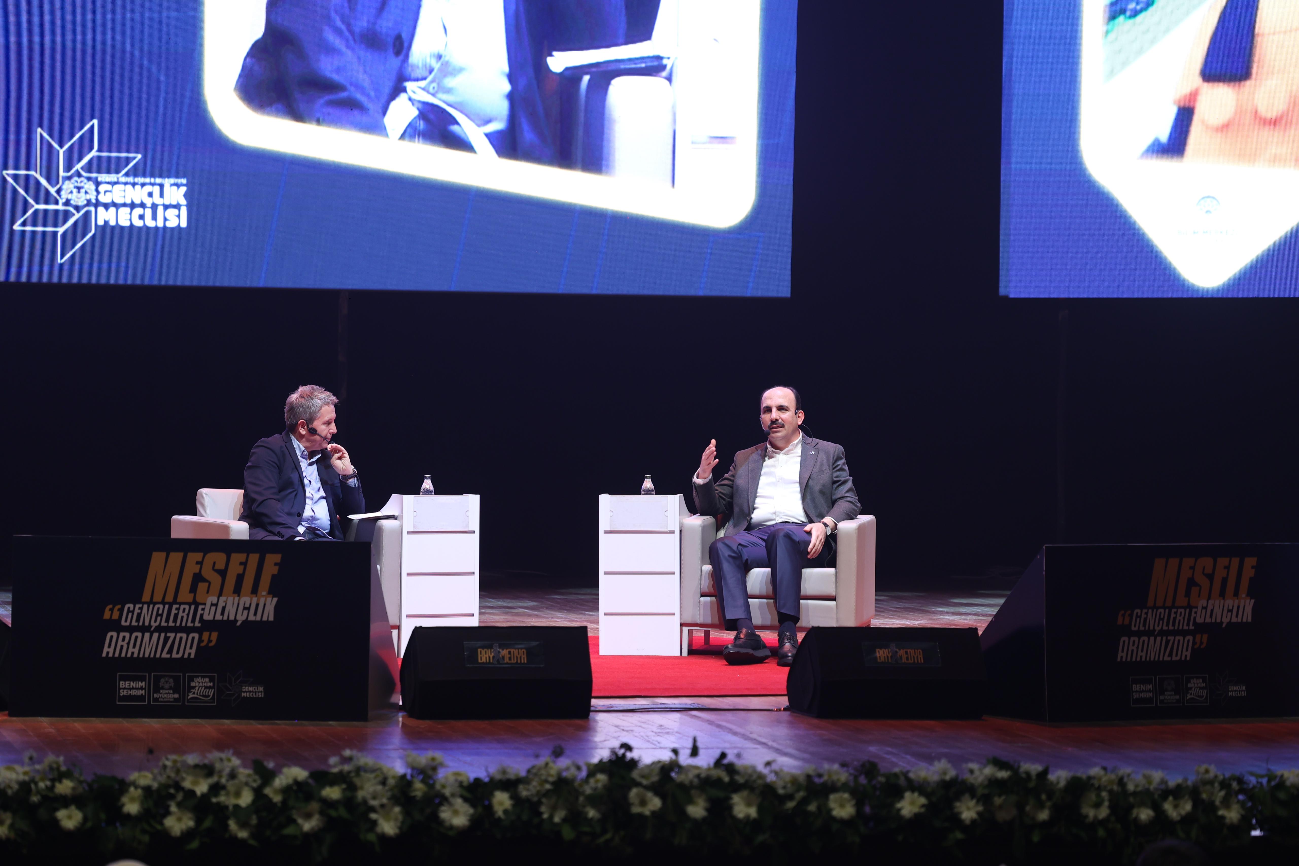 BAŞKAN ALTAY: “SİZİ TÜRKİYE YÜZYILI’NDA GELECEĞİN TEMİNATI OLARAK GÖRÜYORUZ”