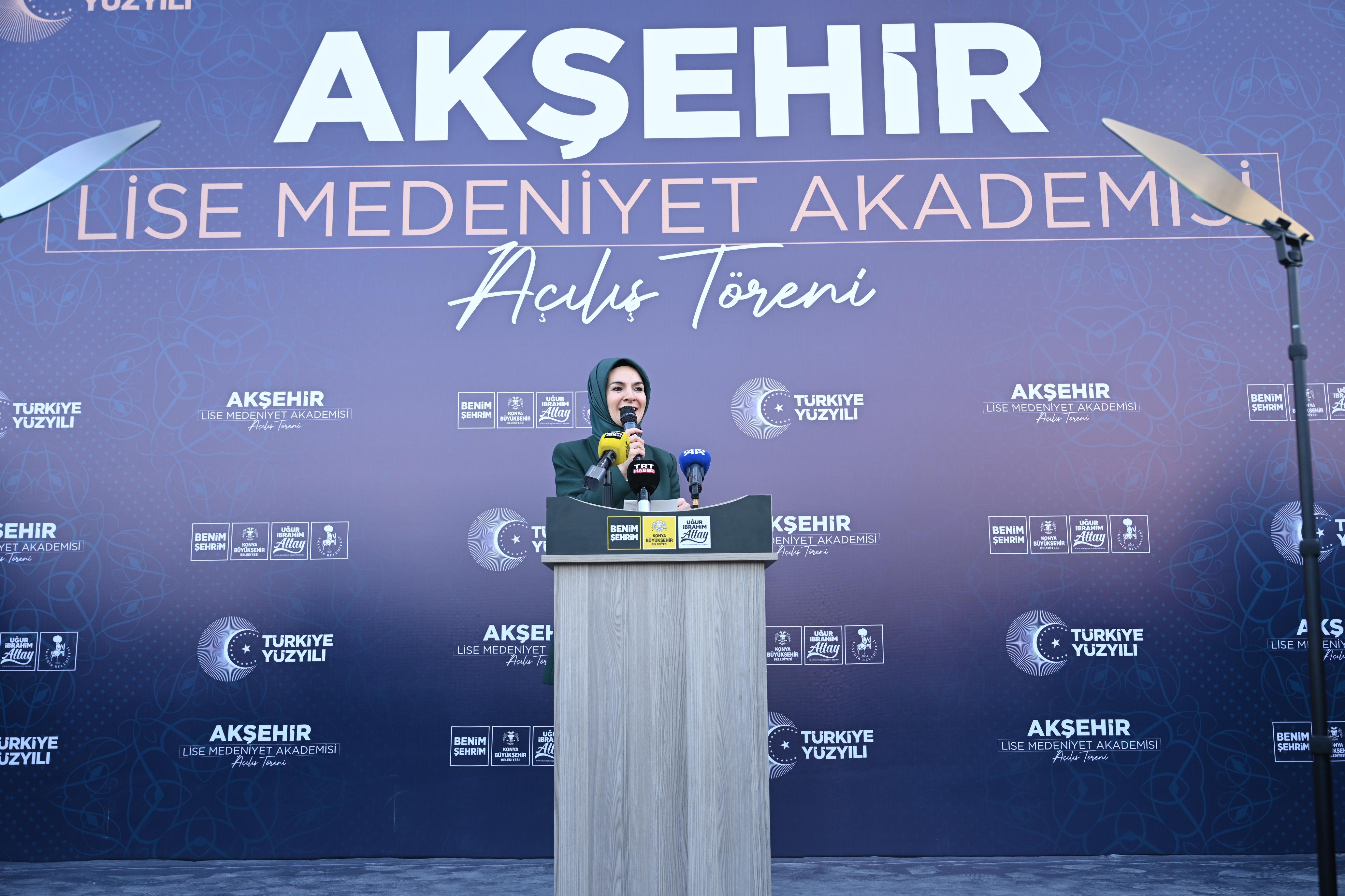 AKŞEHİR LİSE MEDENİYET AKADEMİSİ BAKAN GÖKTAŞ’IN KATILIMIYLA AÇILDI