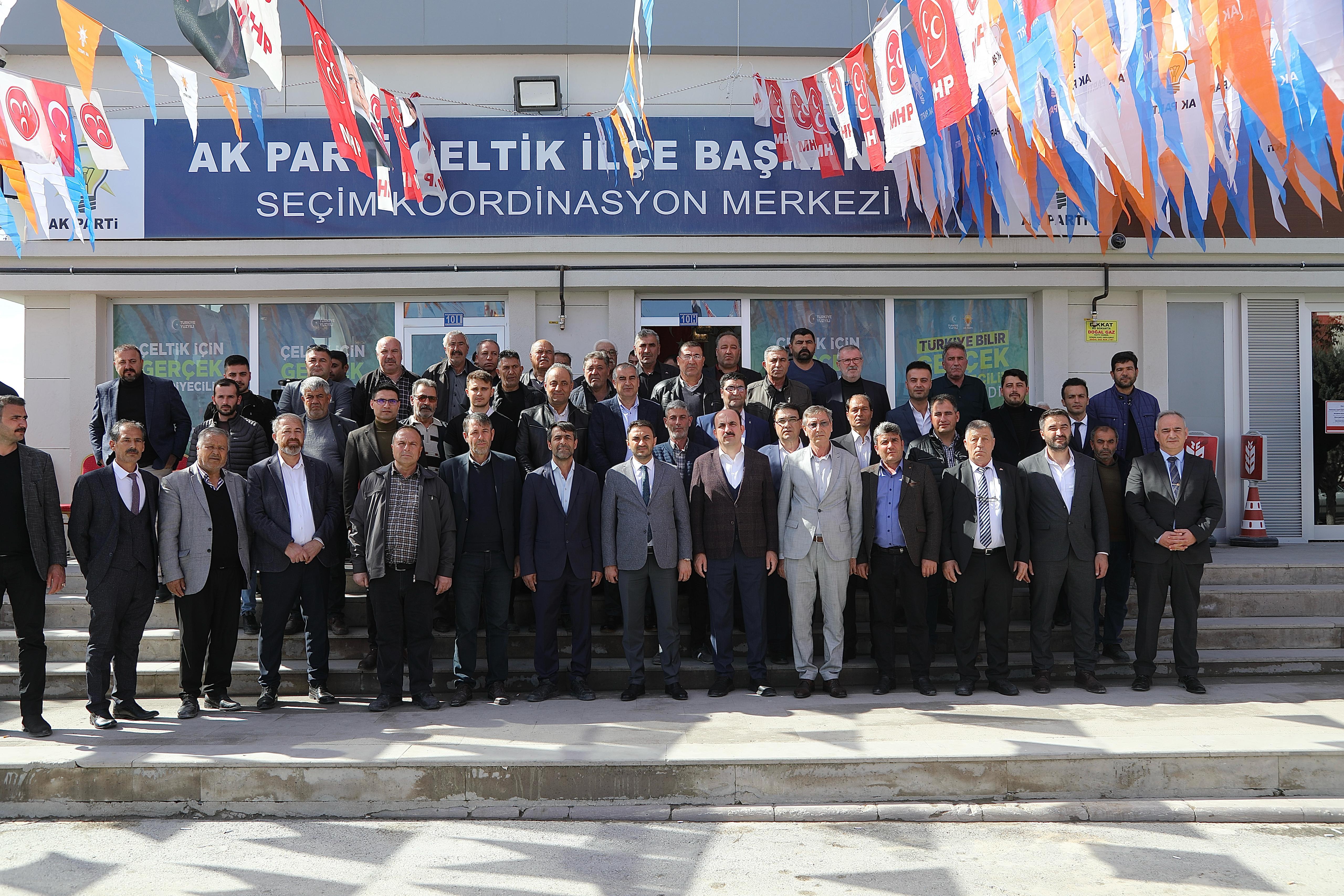 BAŞKAN ALTAY ÇELTİK’E KAZANDIRILACAK KAPALI PAZAR YERİ’NİN TEMELİNİ ATTI