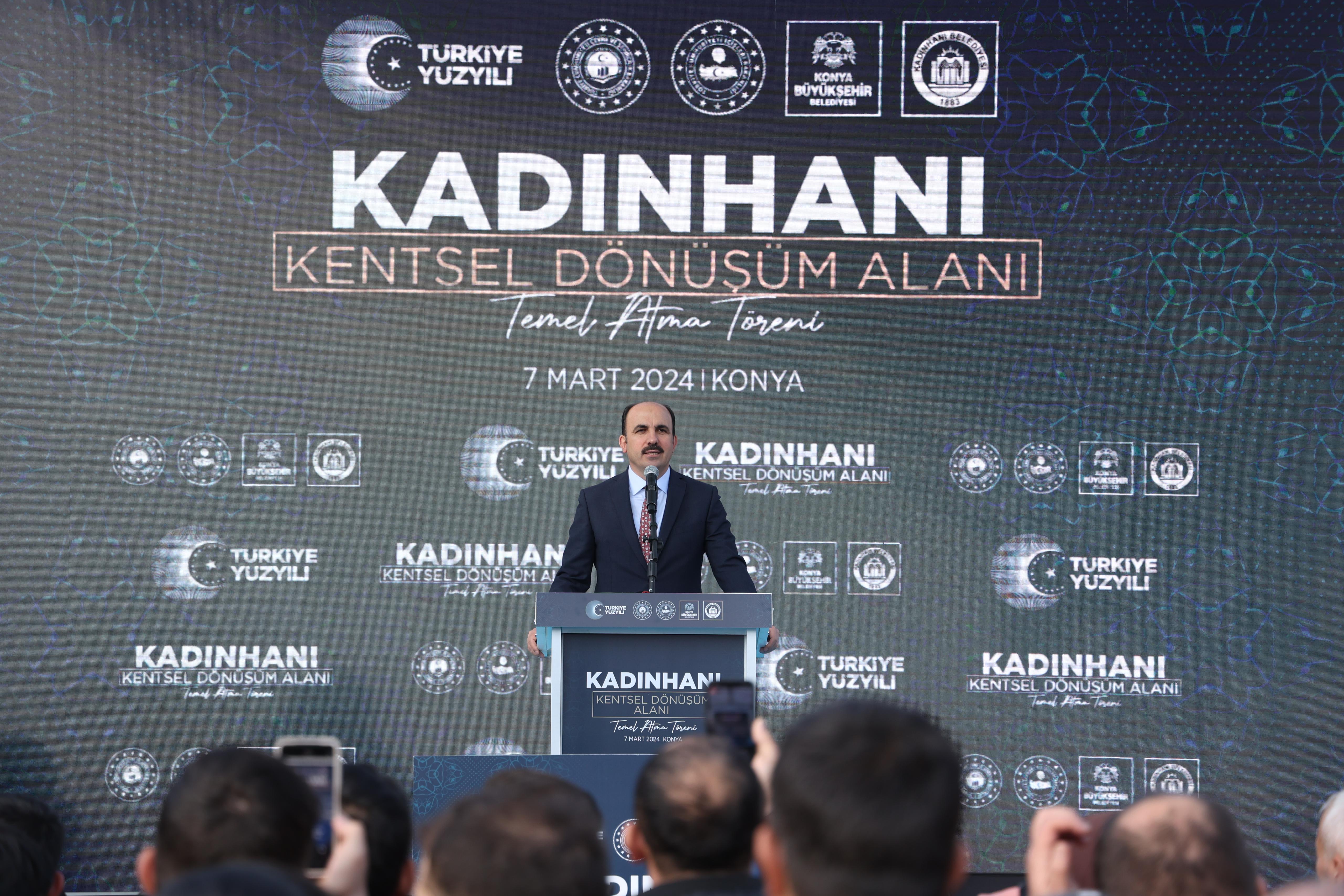 KONYA BÜYÜKŞEHİR KADINHANI’NIN KALBİNDE TARİHİ BİR KENTSEL DÖNÜŞÜME İMZA ATIYOR