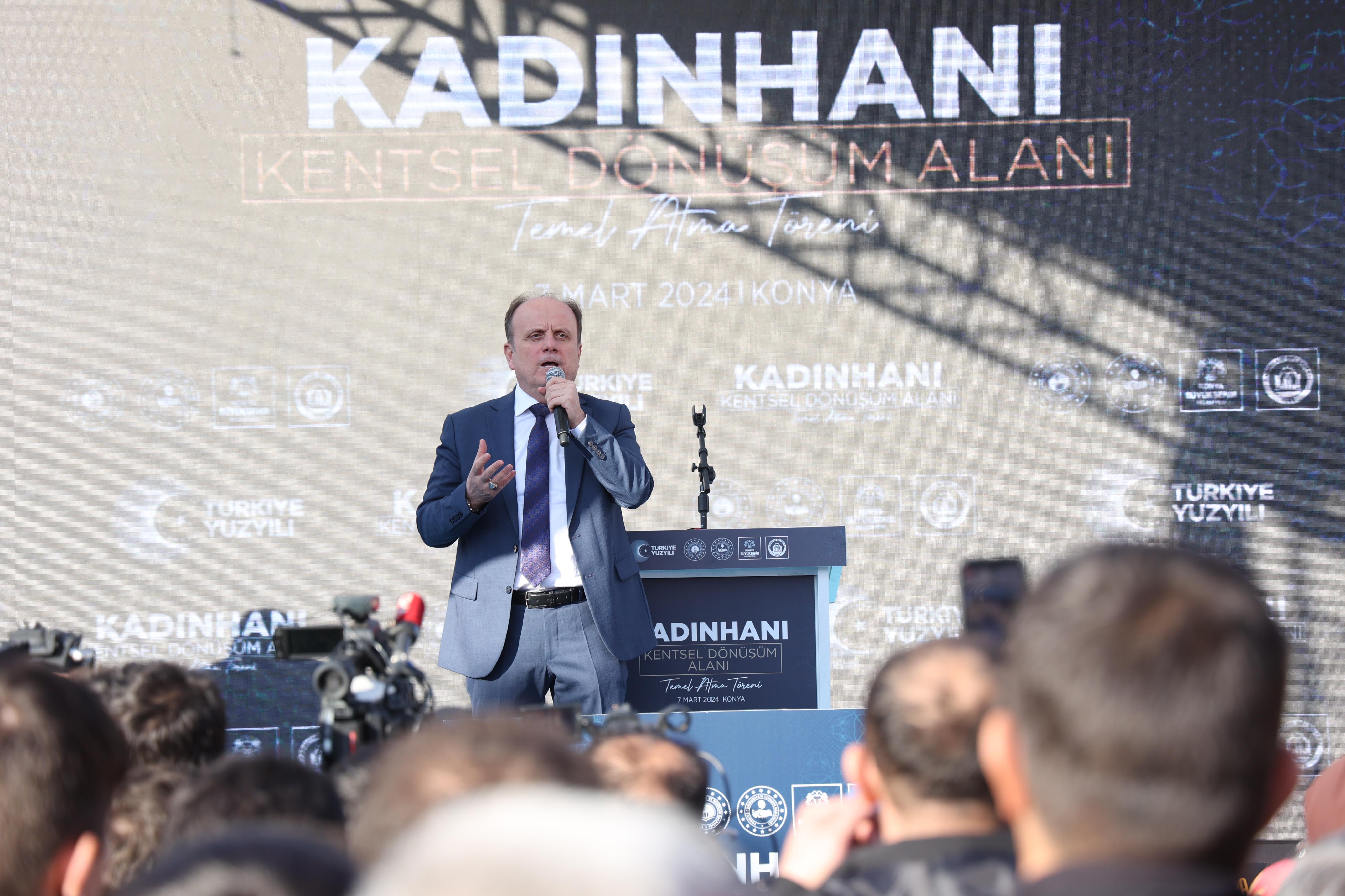 KONYA BÜYÜKŞEHİR KADINHANI’NIN KALBİNDE TARİHİ BİR KENTSEL DÖNÜŞÜME İMZA ATIYOR