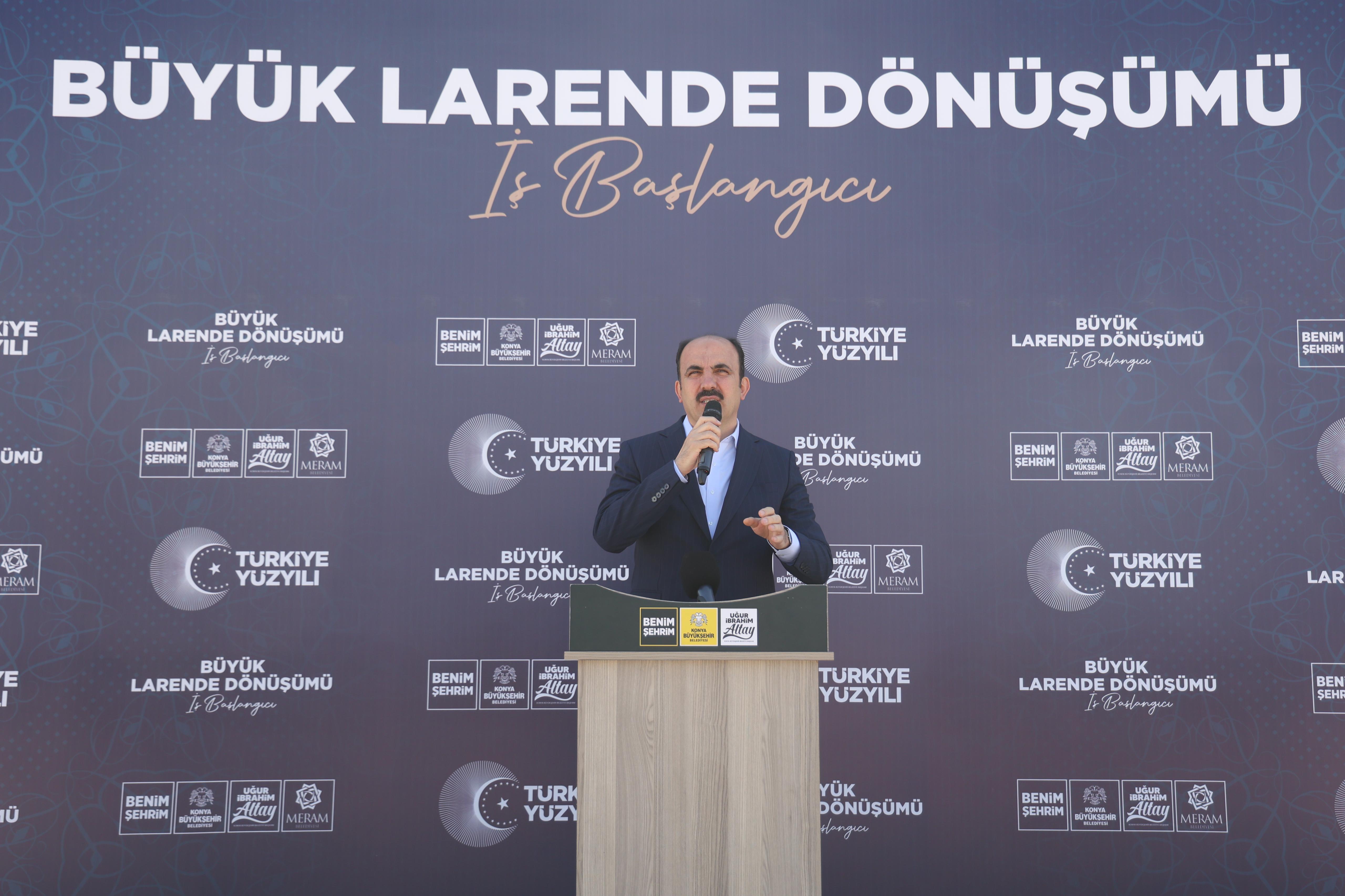 BAŞKAN ALTAY: “KONYA’DA YENİDEN SUR İÇİNİ KONUŞTUĞUMUZ BİR DÖNEM BAŞLAYACAK”