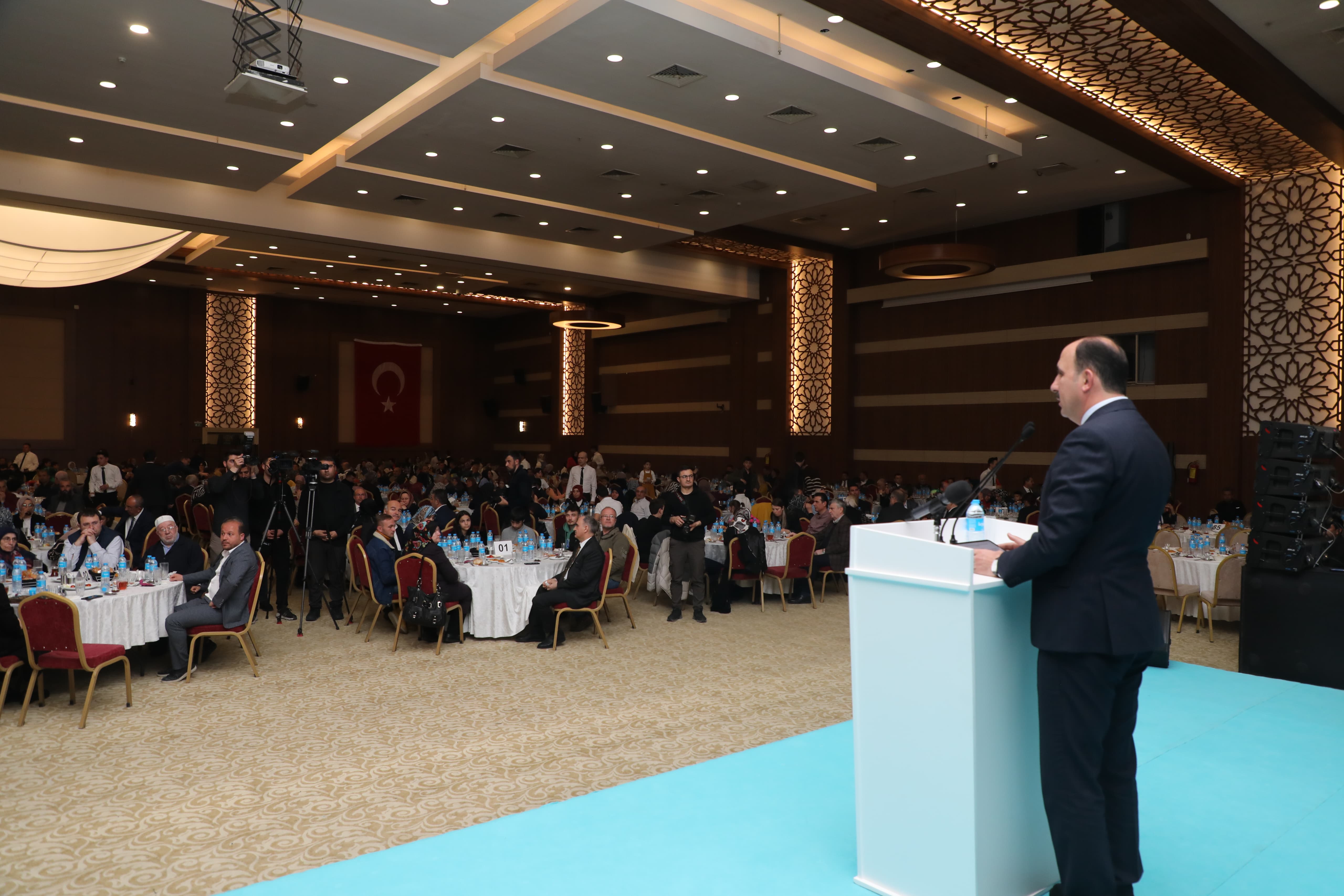 KONYA’DAKİ ŞEHİT AİLELERİ, GAZİLER VE GAZİ YAKINLARI İFTARDA BULUŞTU