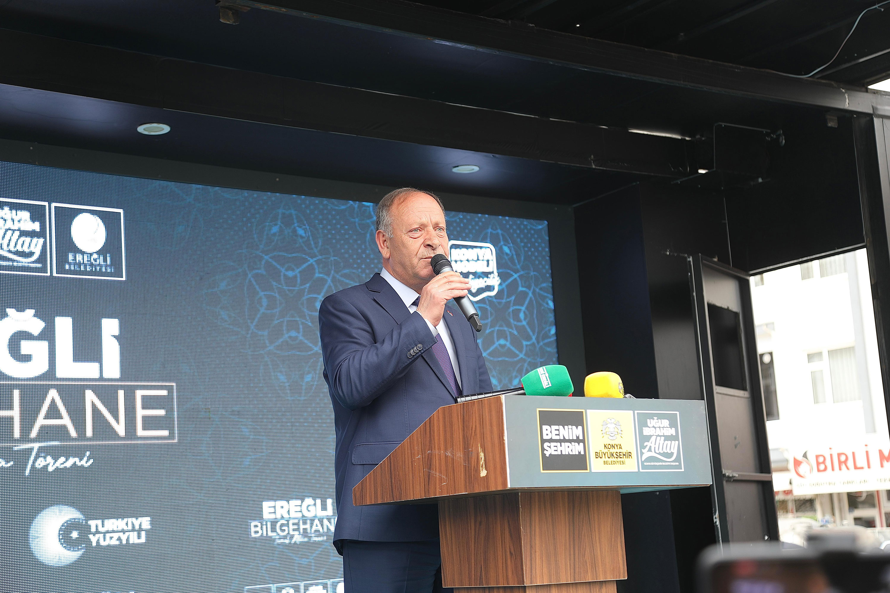 BAŞKAN ALTAY EREĞLİ’DE BİLGEHANE TEMELİ ATTI, EMİRGAZİ VE KARAPINAR’DA VATANDAŞLARLA BULUŞTU