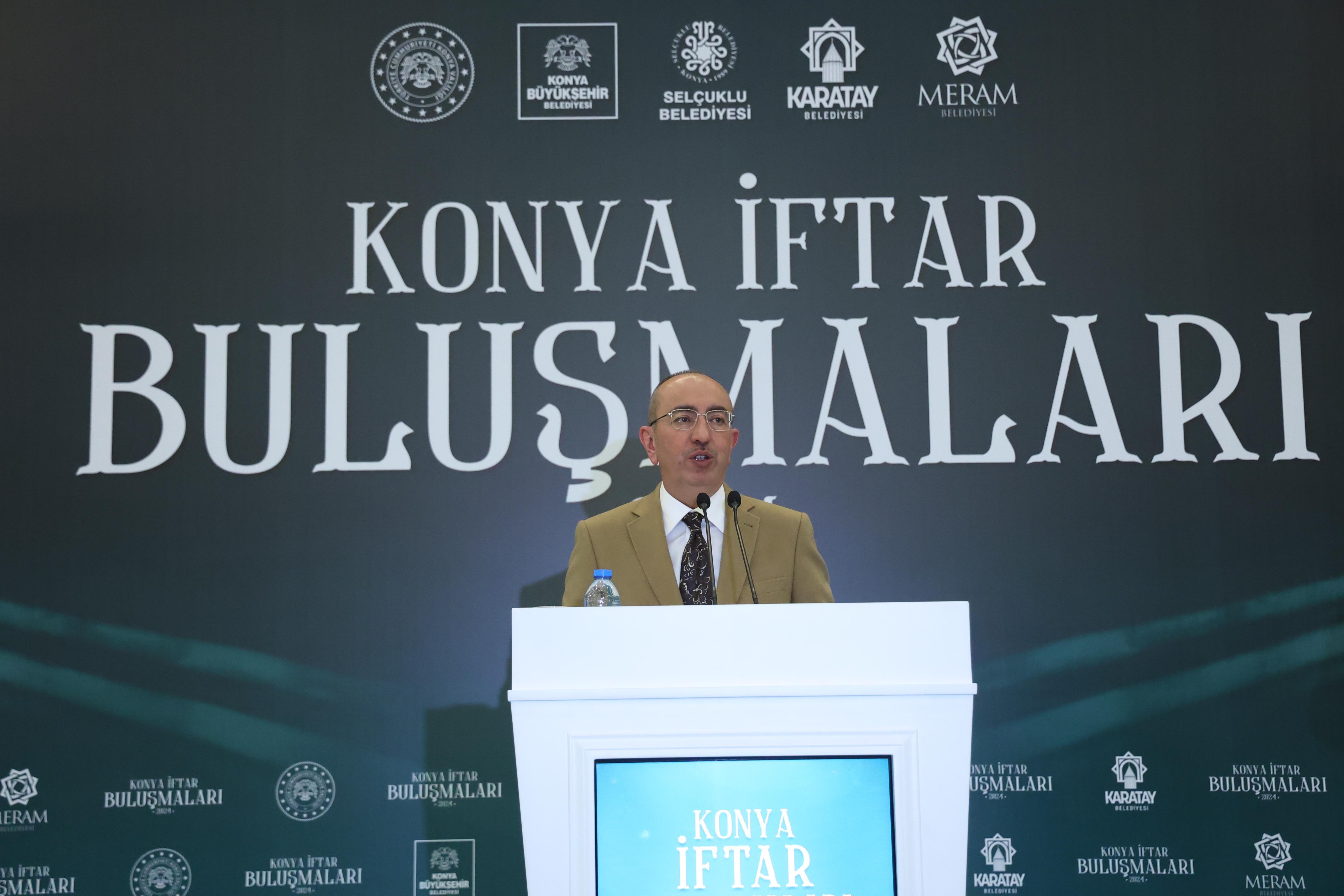 KONYA’DAKİ DEZAVANTAJLI GRUPLAR VE AİLELERİ İFTARDA BULUŞTU