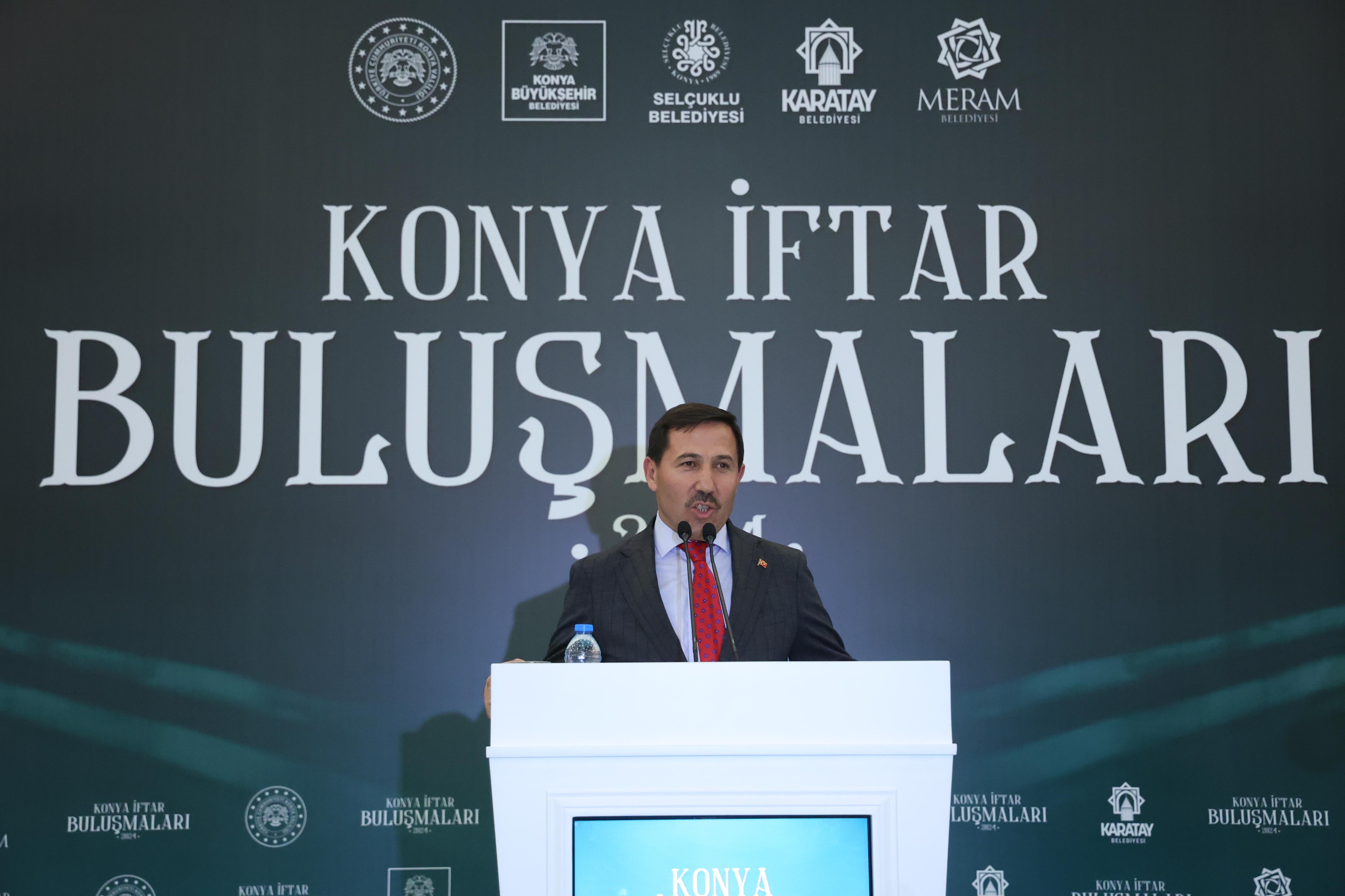 KONYA’DAKİ DEZAVANTAJLI GRUPLAR VE AİLELERİ İFTARDA BULUŞTU