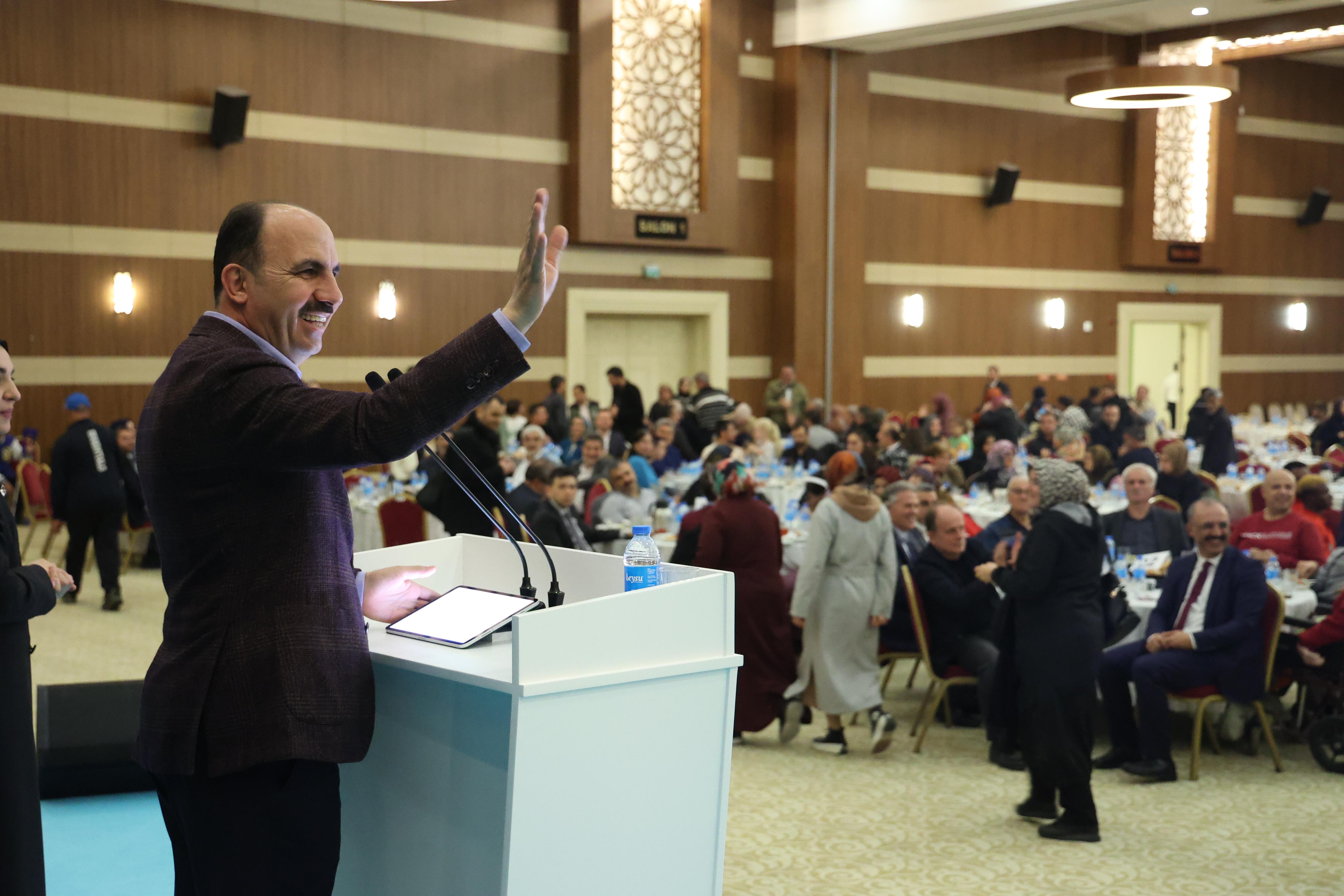 KONYA’DAKİ DEZAVANTAJLI GRUPLAR VE AİLELERİ İFTARDA BULUŞTU