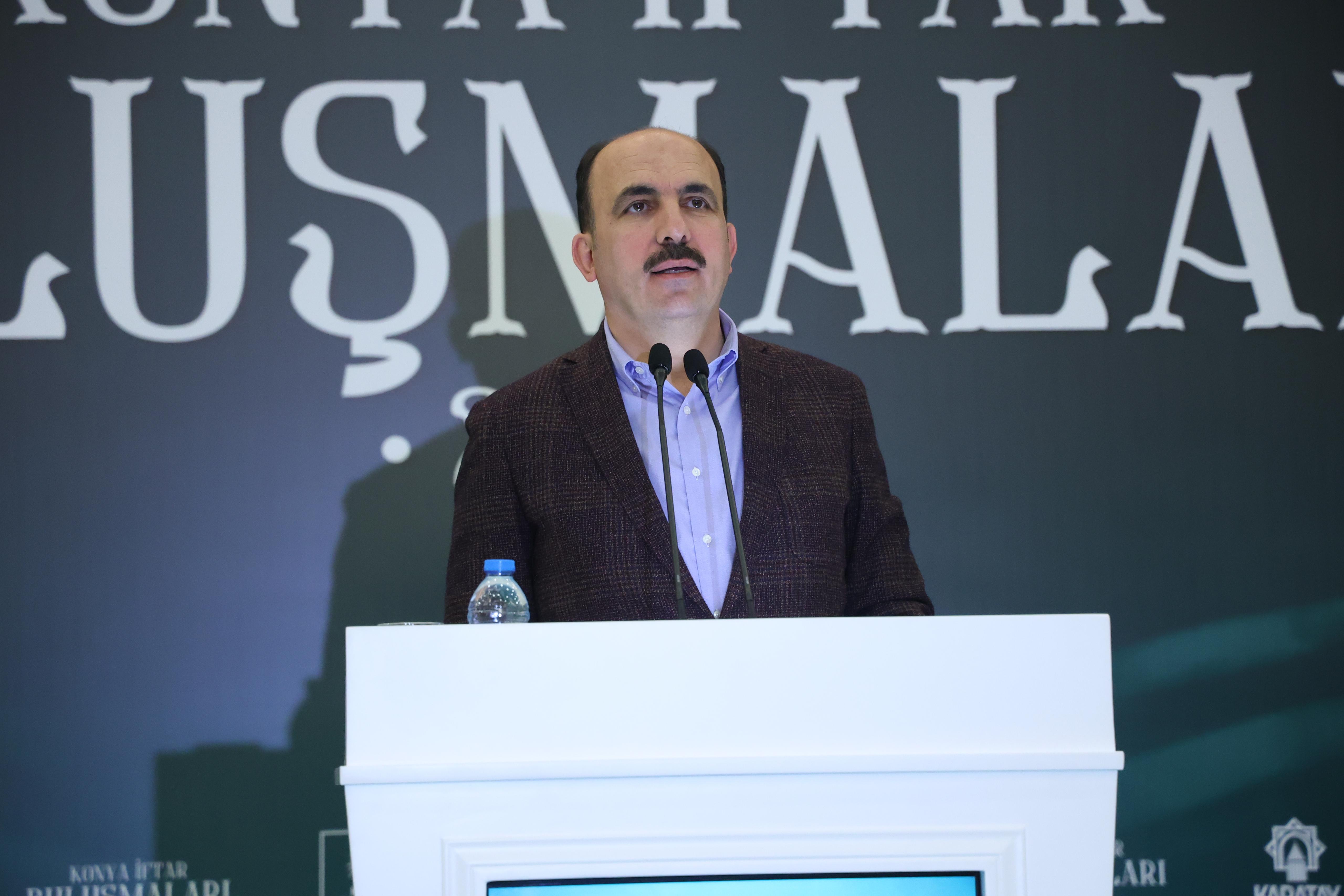 KONYA’DAKİ DEZAVANTAJLI GRUPLAR VE AİLELERİ İFTARDA BULUŞTU
