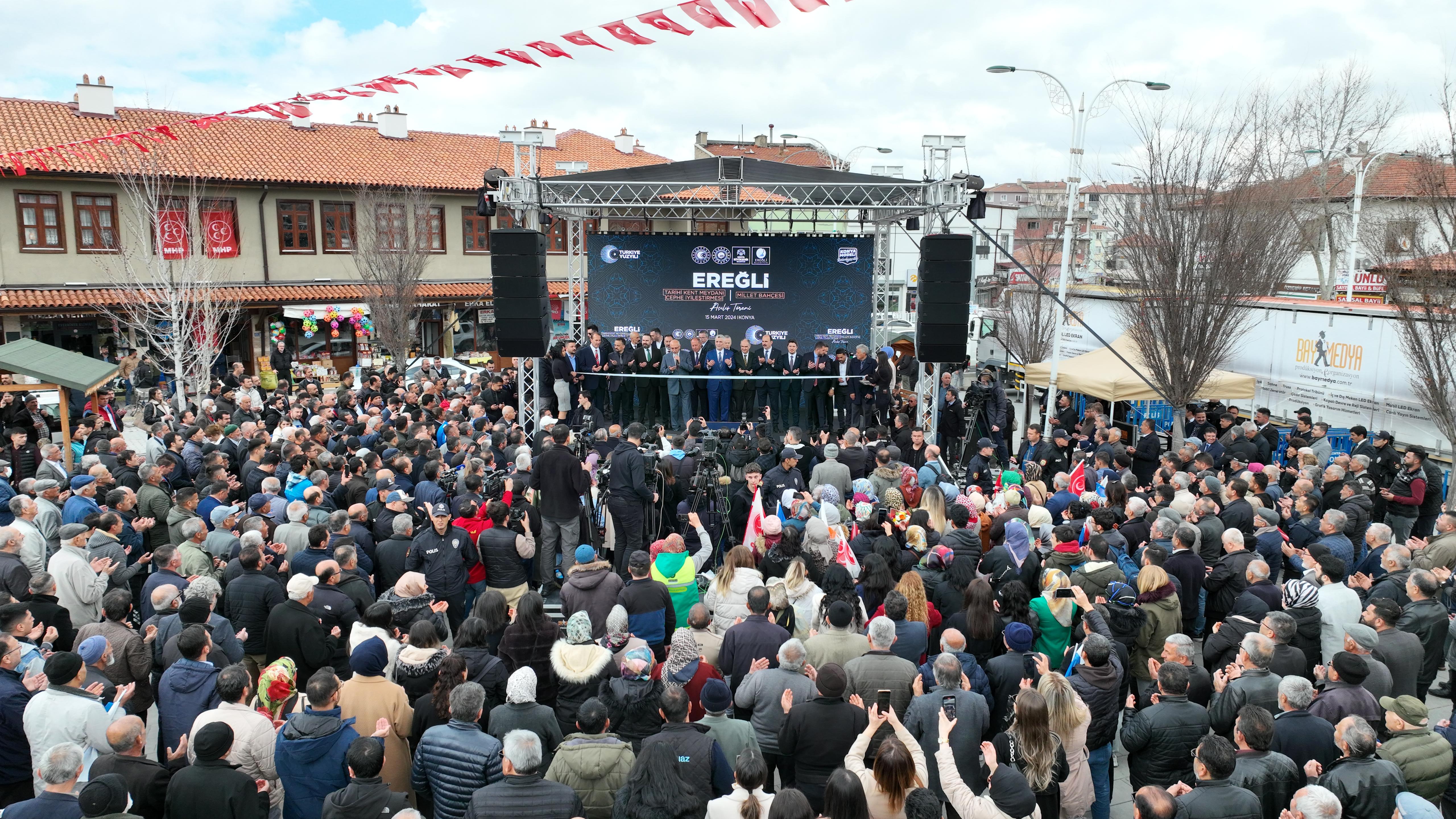 TİCARET BAKANI BOLAT: “TÜRKİYE’DE BELEDİYECİLİK KONUSUNDA MODEL ŞEHİR KONYA’DIR”