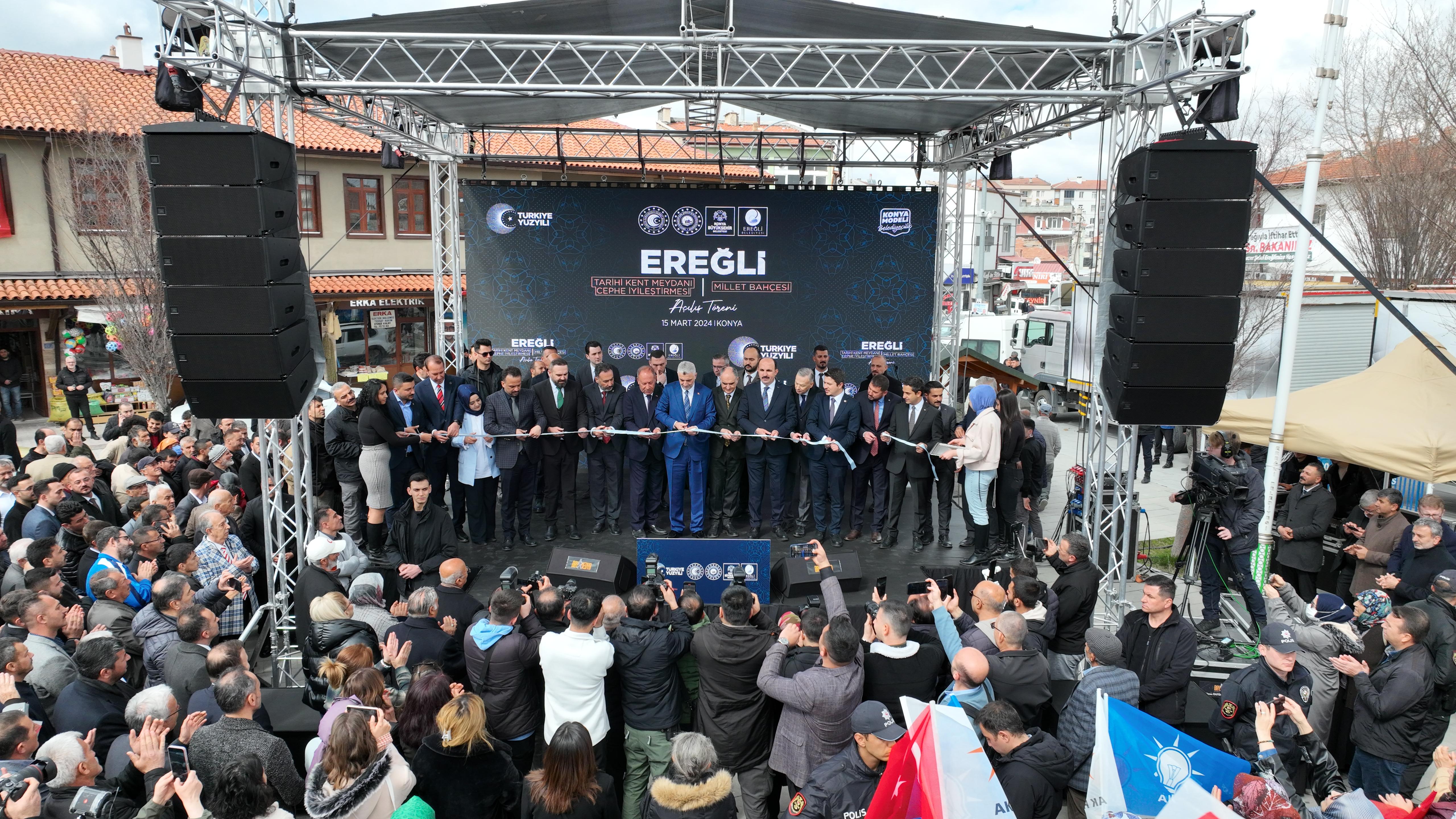 TİCARET BAKANI BOLAT: “TÜRKİYE’DE BELEDİYECİLİK KONUSUNDA MODEL ŞEHİR KONYA’DIR”