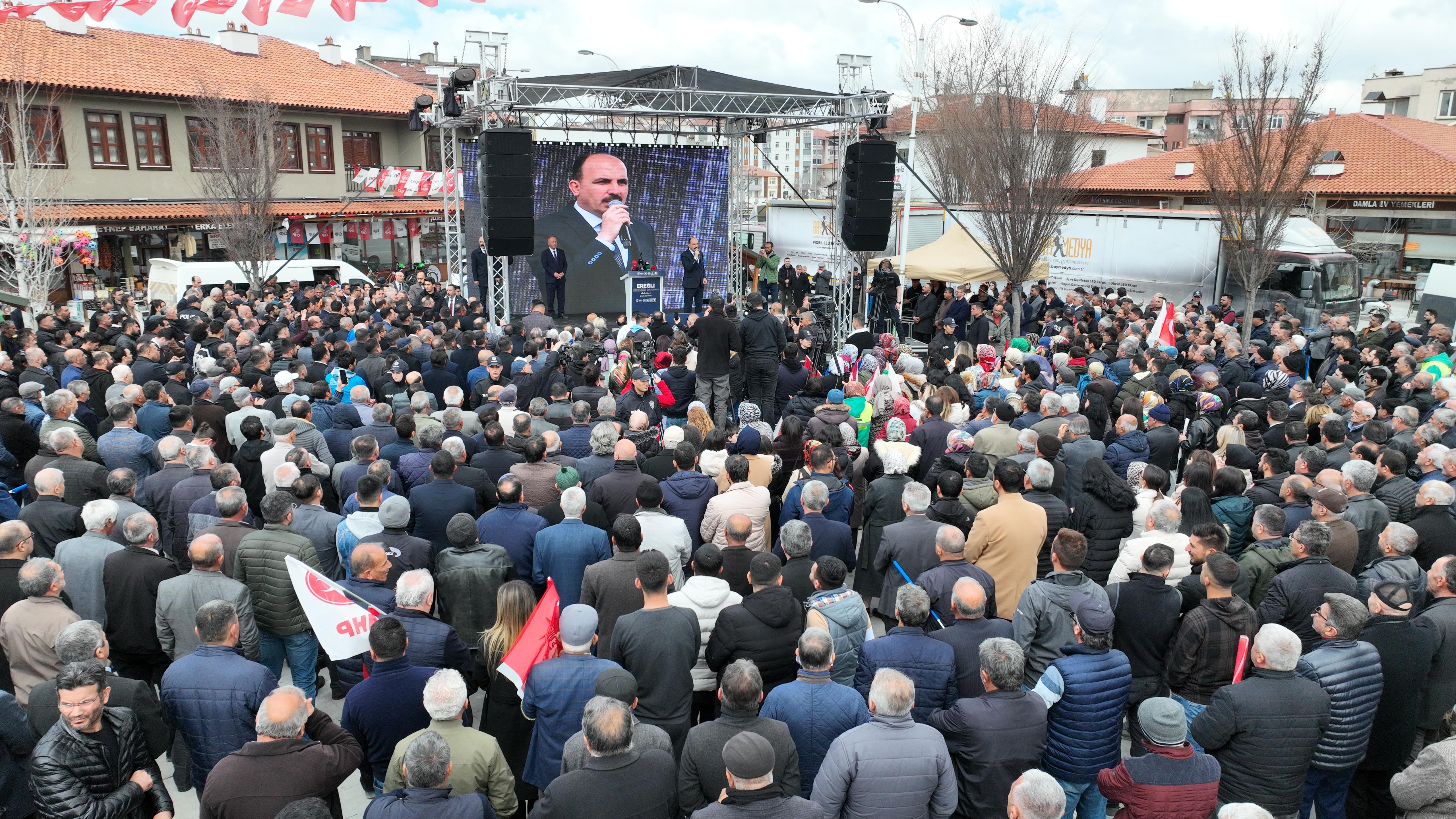 TİCARET BAKANI BOLAT: “TÜRKİYE’DE BELEDİYECİLİK KONUSUNDA MODEL ŞEHİR KONYA’DIR”