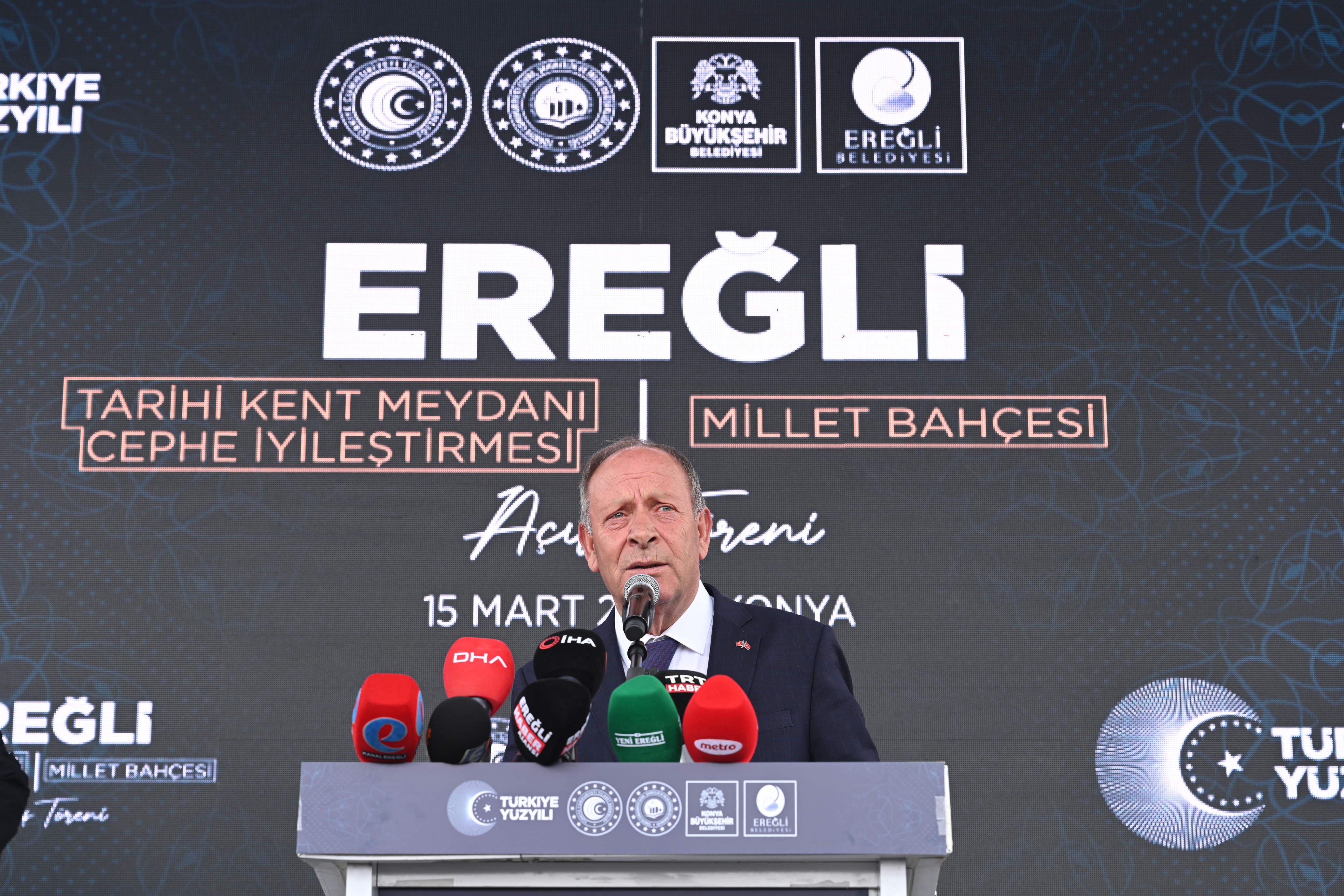 TİCARET BAKANI BOLAT: “TÜRKİYE’DE BELEDİYECİLİK KONUSUNDA MODEL ŞEHİR KONYA’DIR”