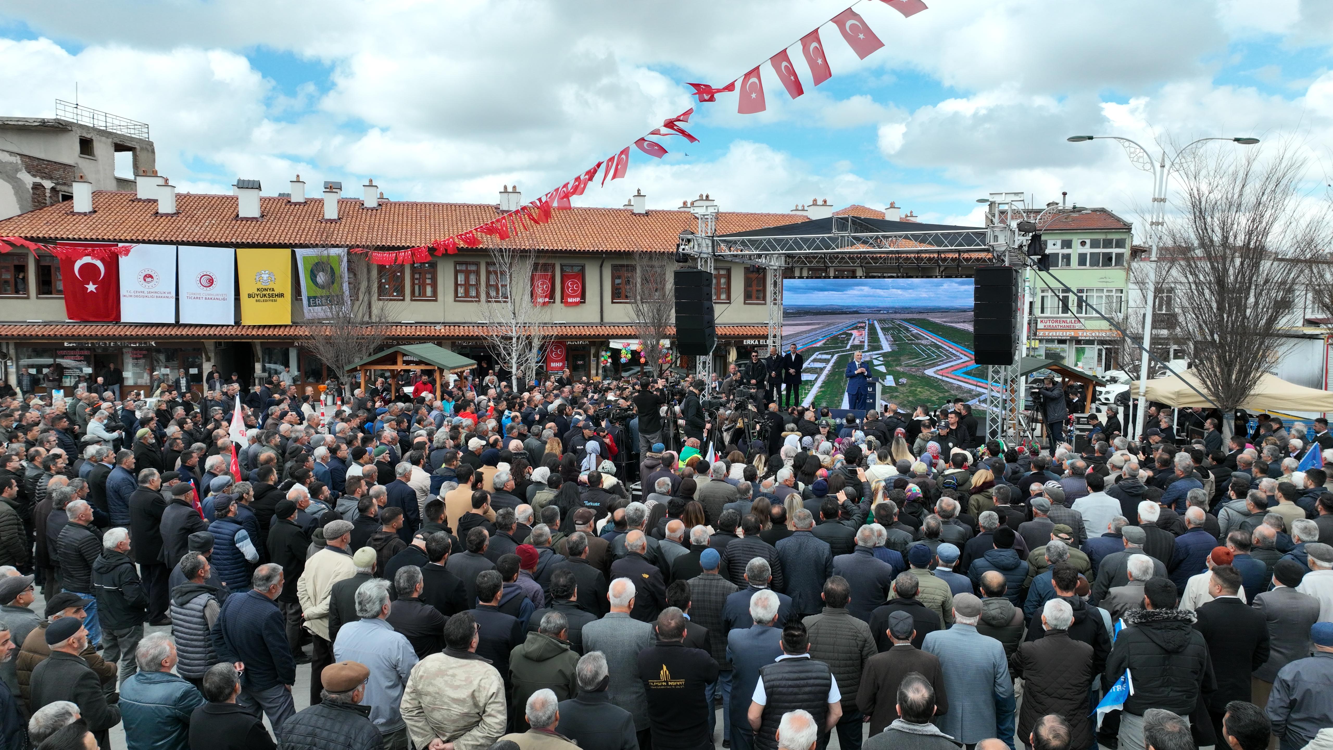 TİCARET BAKANI BOLAT: “TÜRKİYE’DE BELEDİYECİLİK KONUSUNDA MODEL ŞEHİR KONYA’DIR”