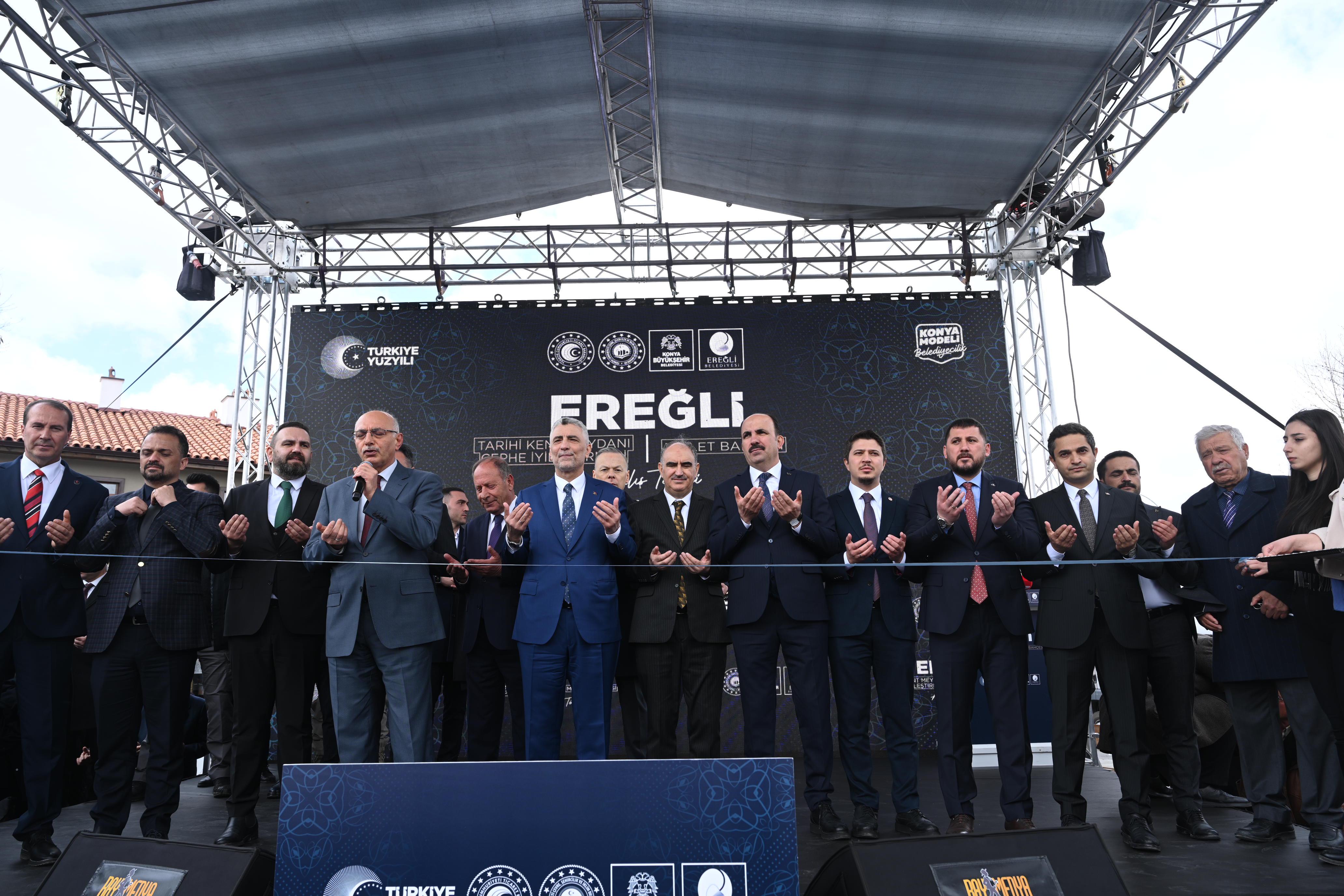 TİCARET BAKANI BOLAT: “TÜRKİYE’DE BELEDİYECİLİK KONUSUNDA MODEL ŞEHİR KONYA’DIR”
