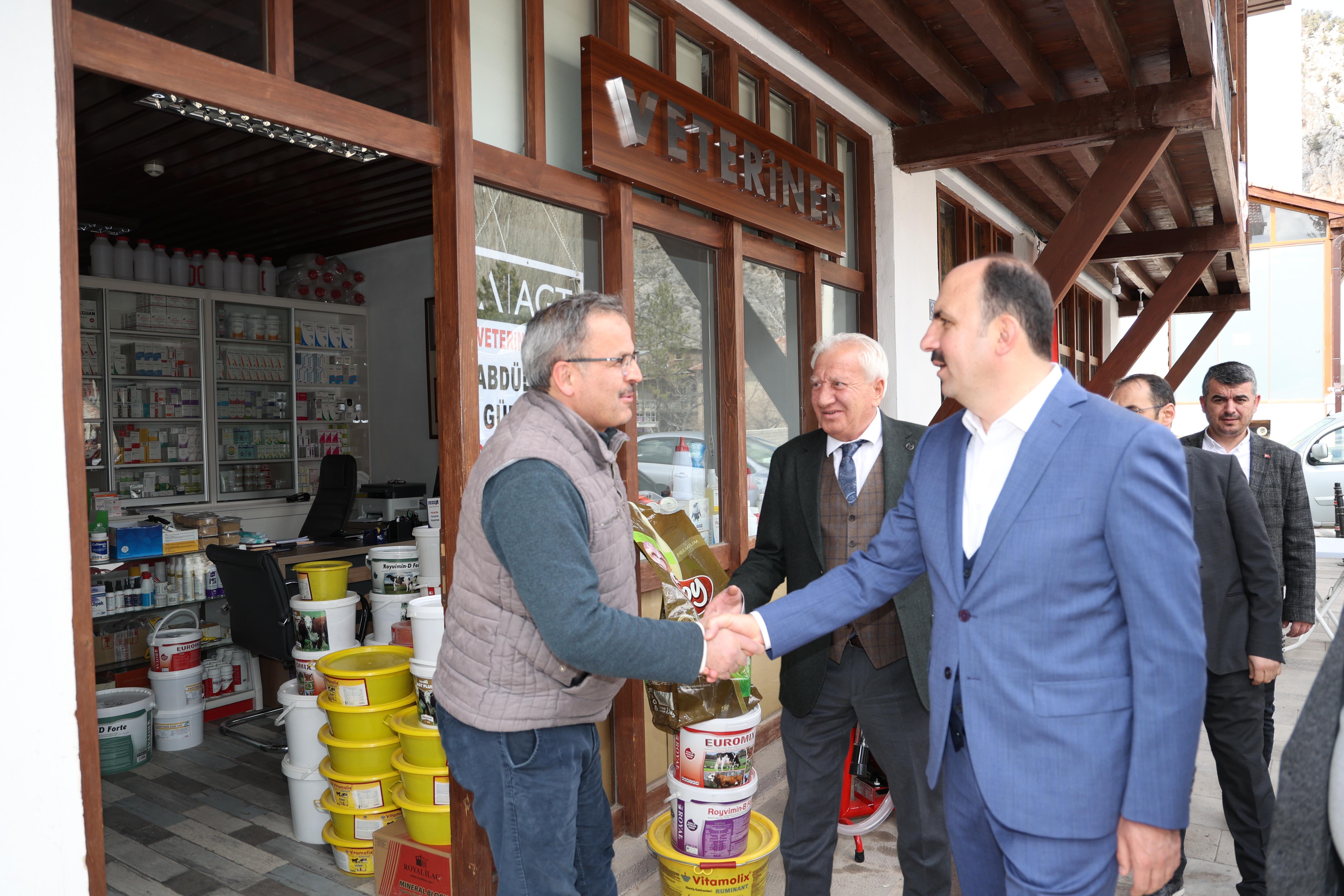 BAŞKAN ALTAY BOZKIR OTOGARI VE İTFAİYE MERKEZİ’Nİ AÇTI