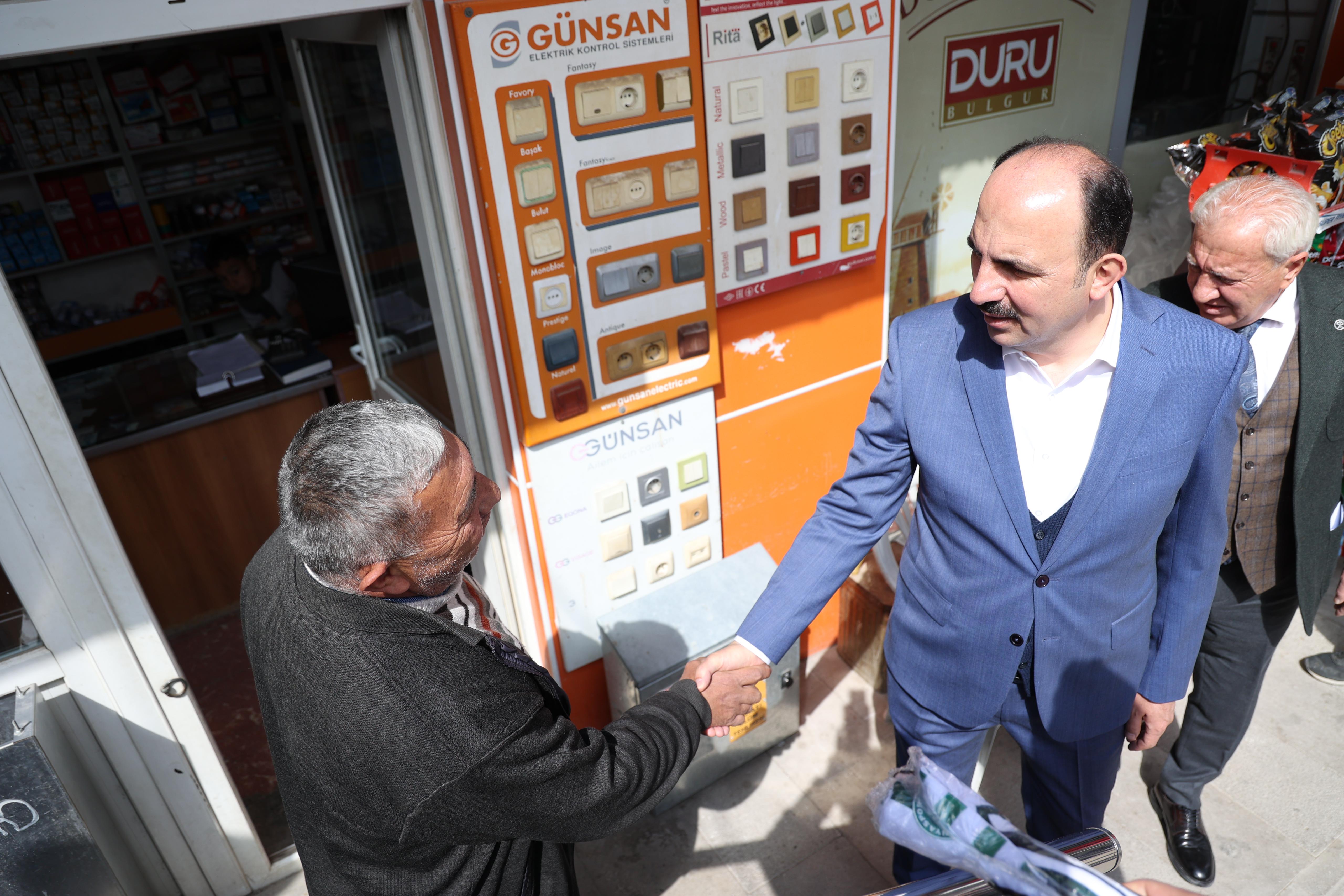 BAŞKAN ALTAY BOZKIR OTOGARI VE İTFAİYE MERKEZİ’Nİ AÇTI