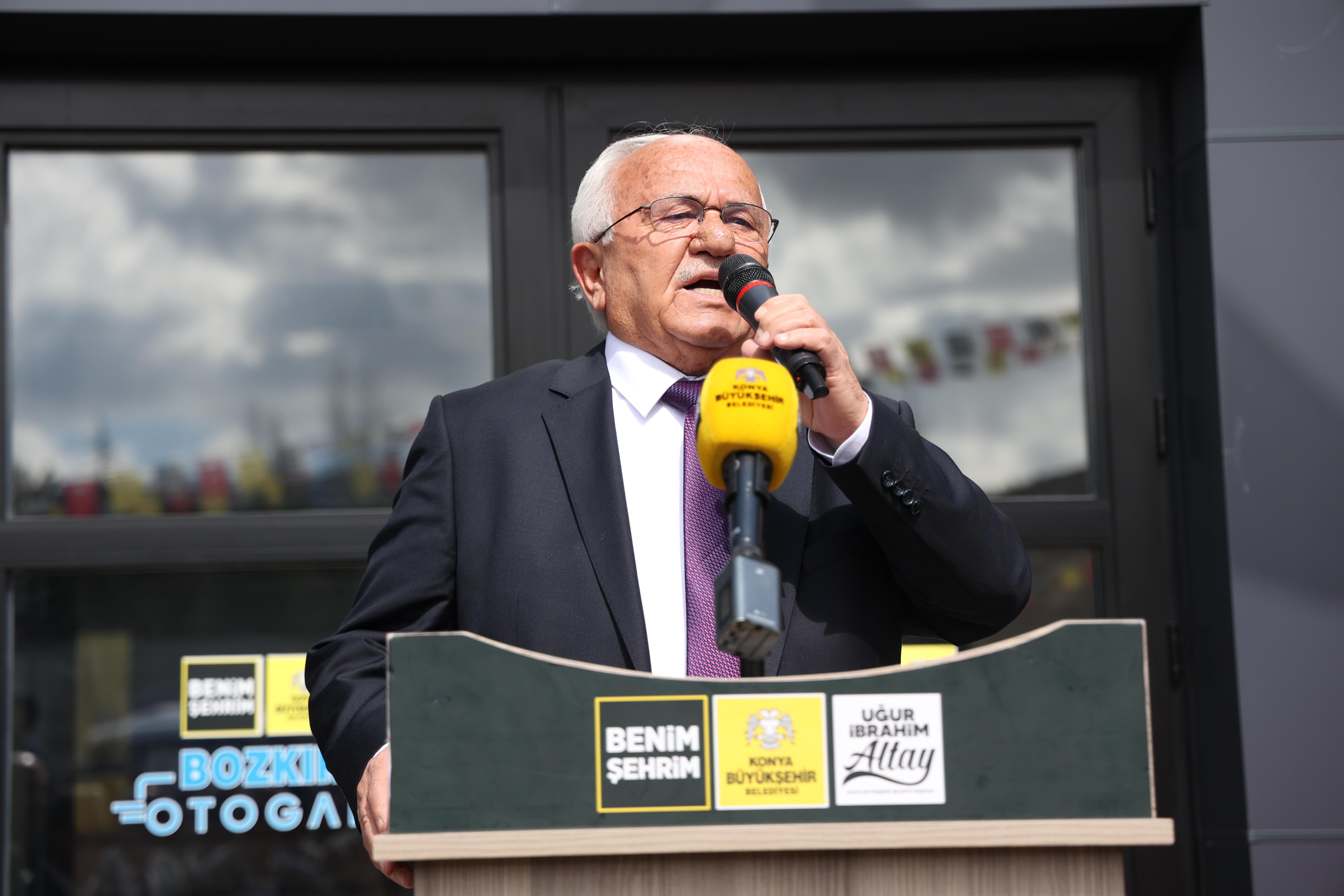 BAŞKAN ALTAY BOZKIR OTOGARI VE İTFAİYE MERKEZİ’Nİ AÇTI