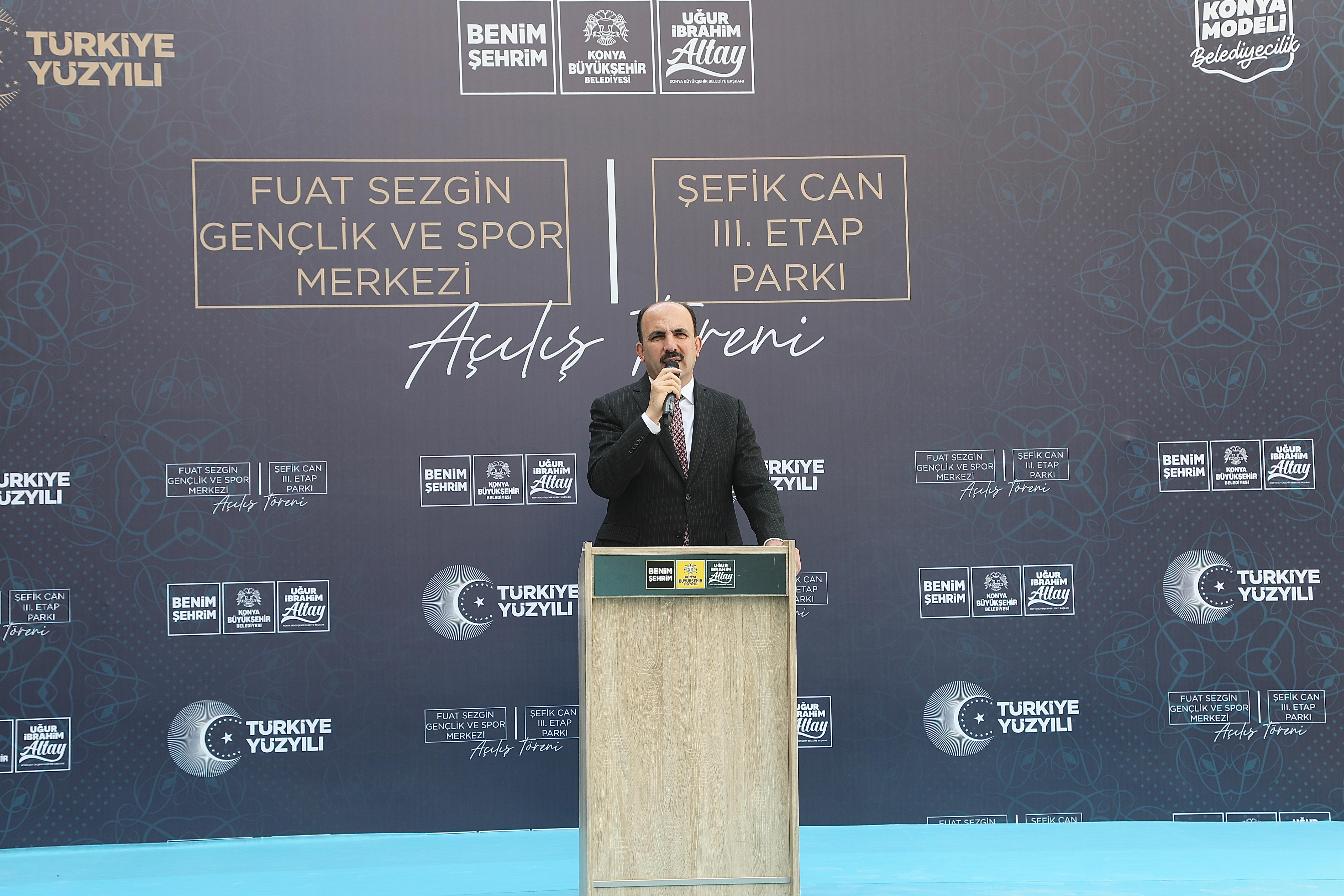 BAŞKAN ALTAY KONYA BÜYÜKŞEHİR’İN YAPIMINI TAMAMLADIĞI İKİ ÖNEMLİ TESİSİN AÇILIŞINI YAPTI