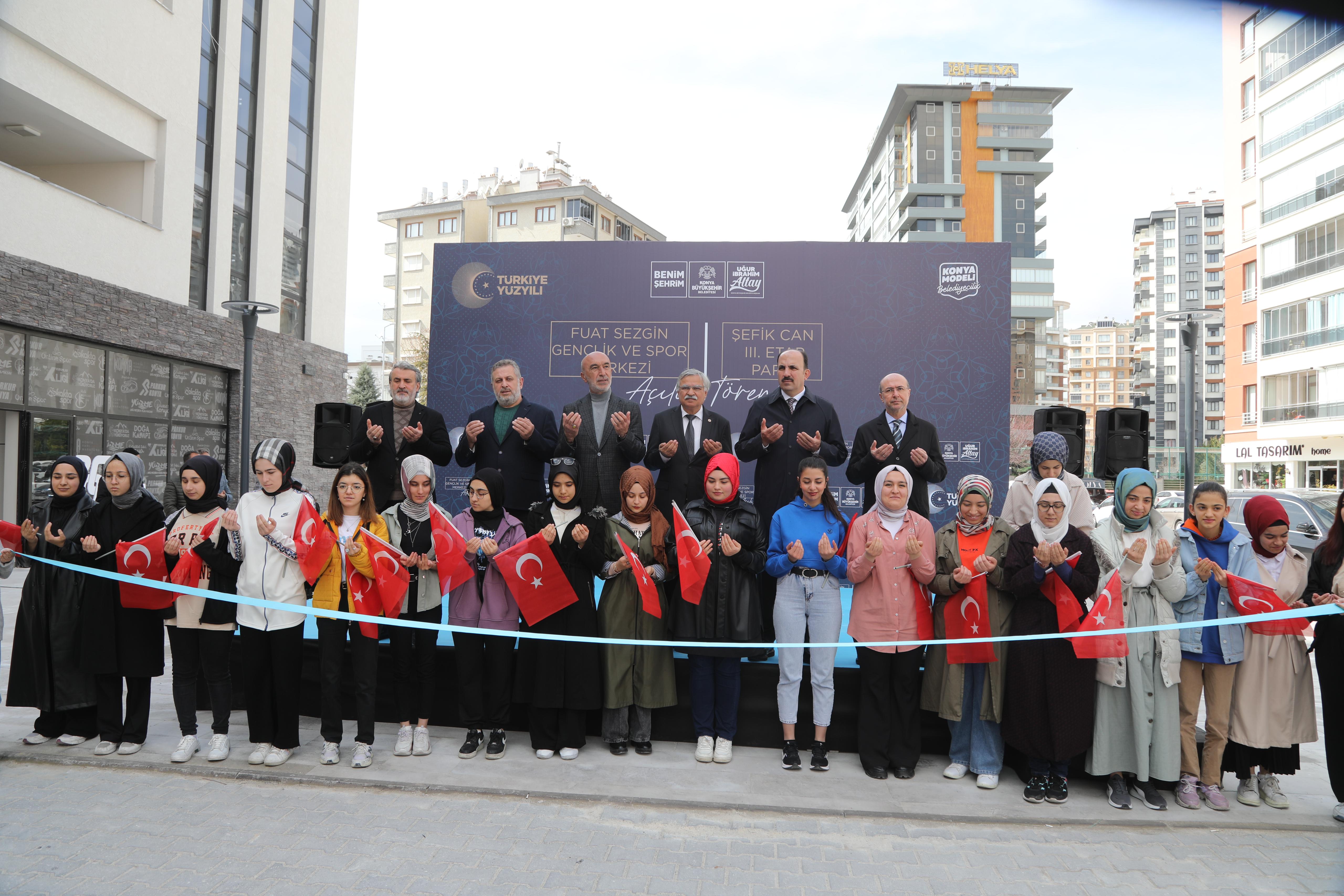 BAŞKAN ALTAY KONYA BÜYÜKŞEHİR’İN YAPIMINI TAMAMLADIĞI İKİ ÖNEMLİ TESİSİN AÇILIŞINI YAPTI