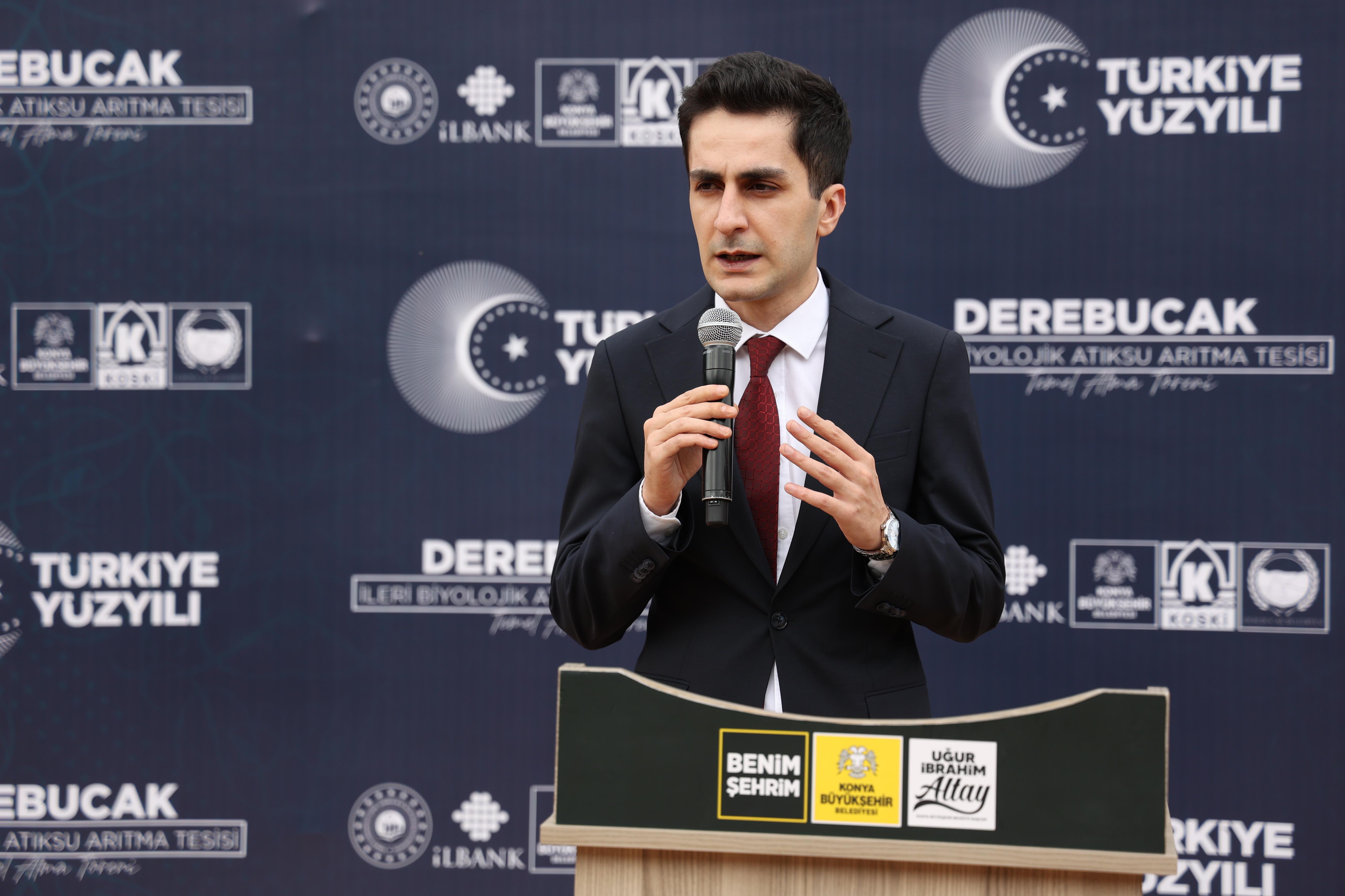 KONYA BÜYÜKŞEHİR DEREBUCAK’A ATIK SU ARITMA TESİSİ KAZANDIRIYOR