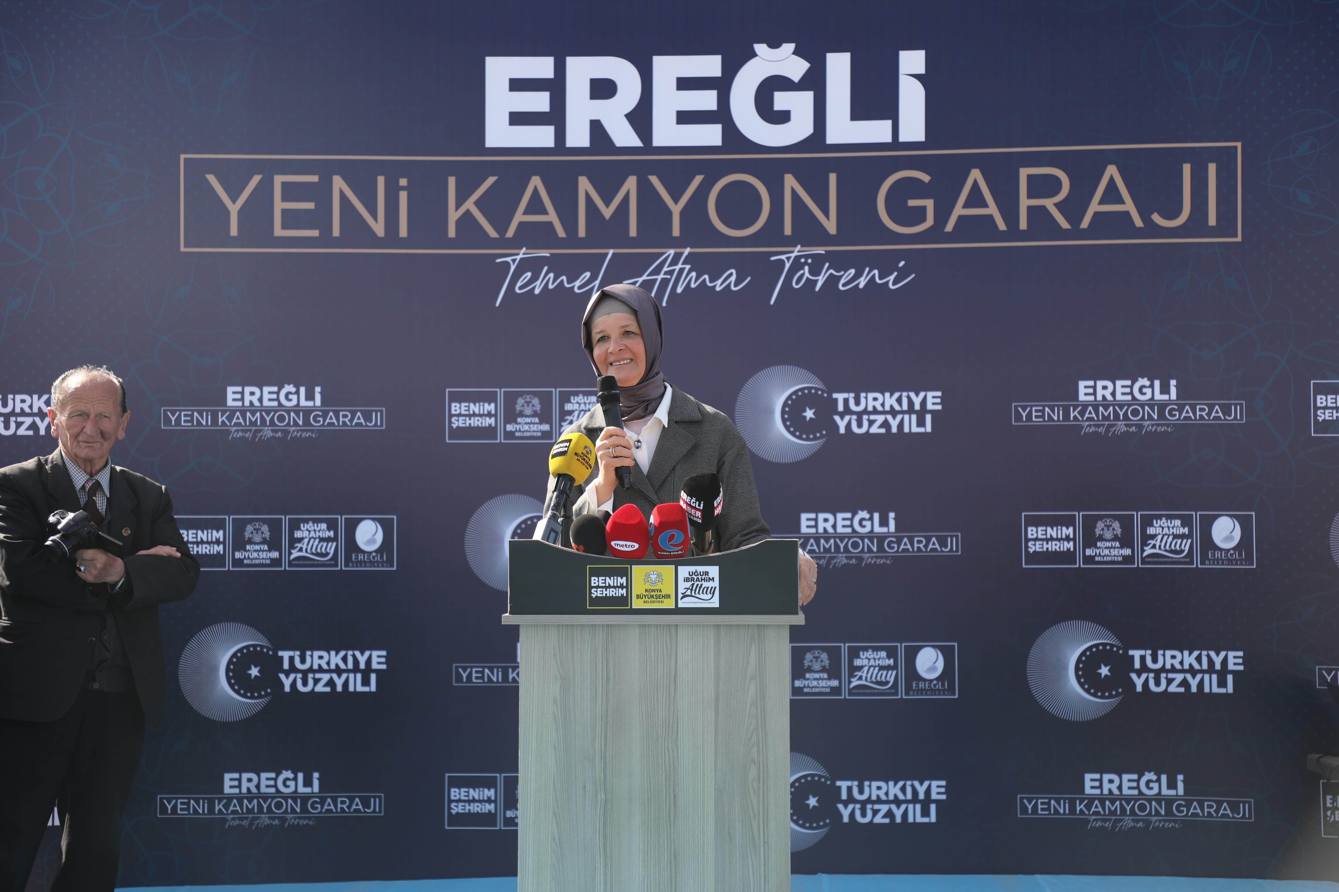 KONYA BÜYÜKŞEHİR EREĞLİ’YE KAMYON GARAJI KAZANDIRIYOR