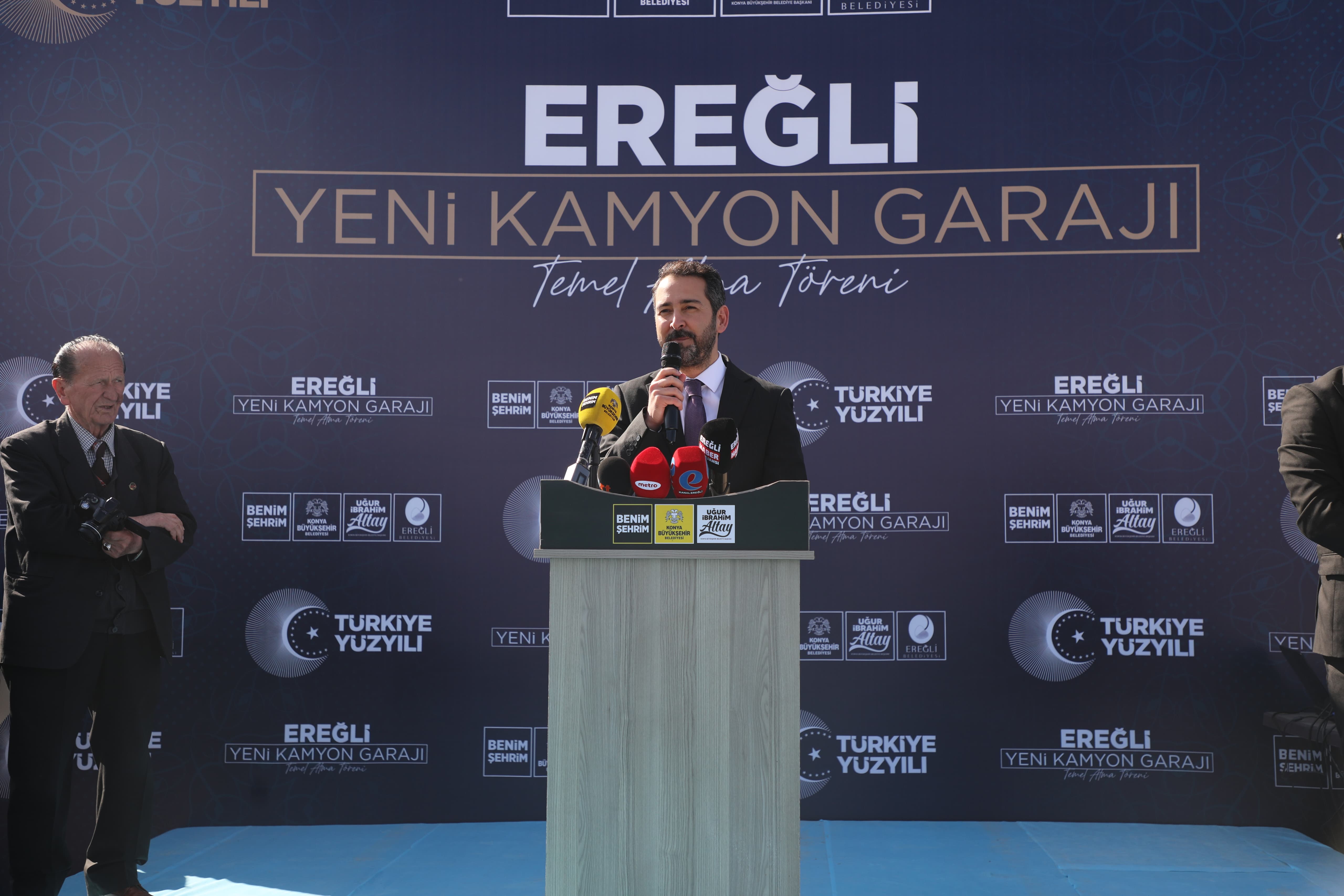 KONYA BÜYÜKŞEHİR EREĞLİ’YE KAMYON GARAJI KAZANDIRIYOR