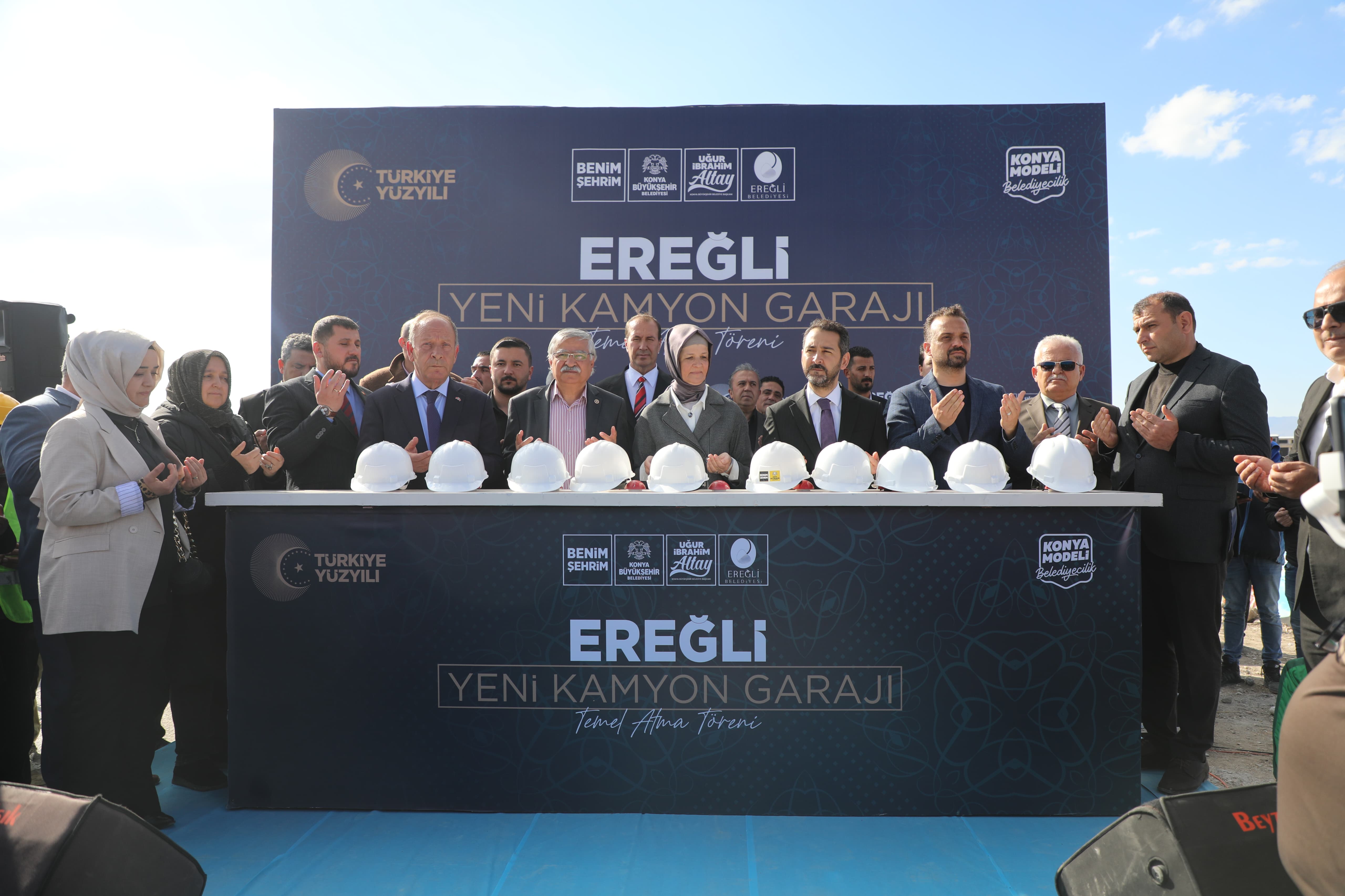 KONYA BÜYÜKŞEHİR EREĞLİ’YE KAMYON GARAJI KAZANDIRIYOR