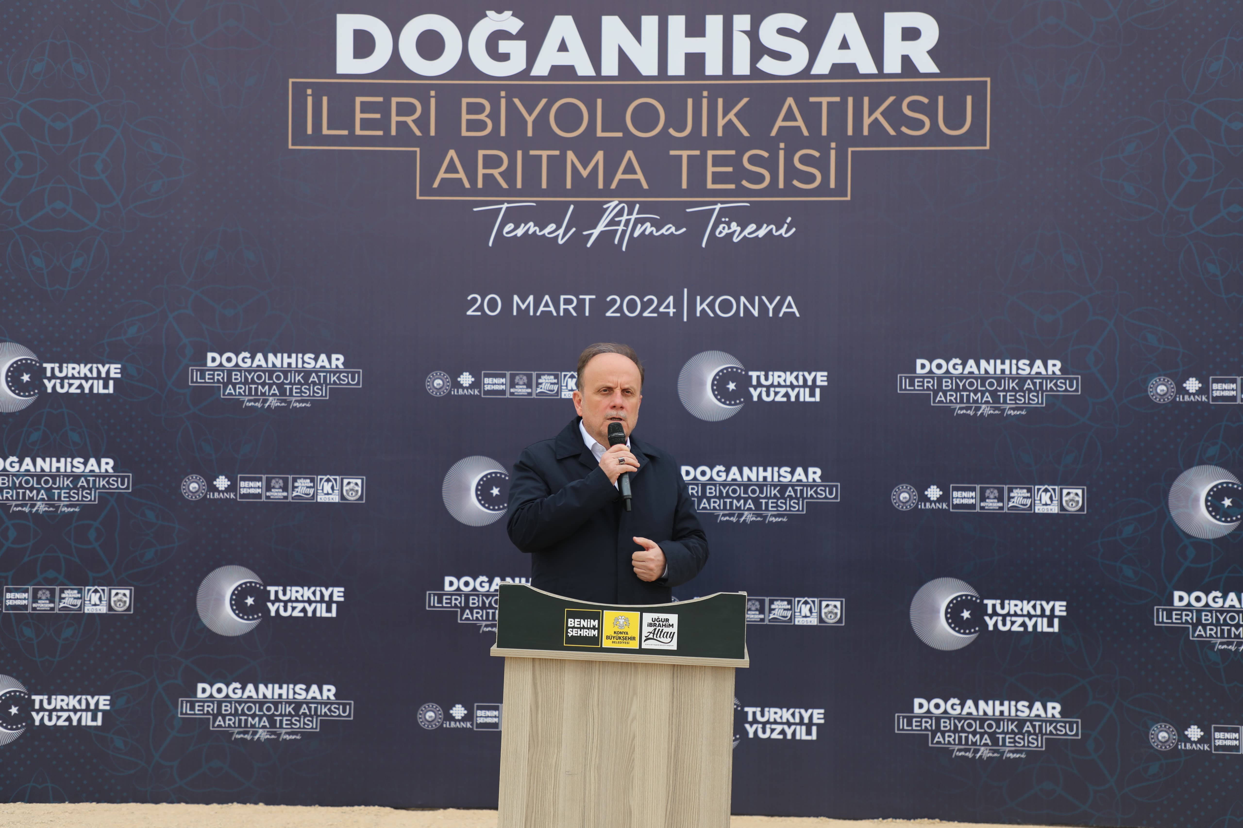 KONYA BÜYÜKŞEHİR DOĞANHİSAR’A İLERİ BİYOLOJİK ATIK SU ARITMA TESİSİ KAZANDIRACAK