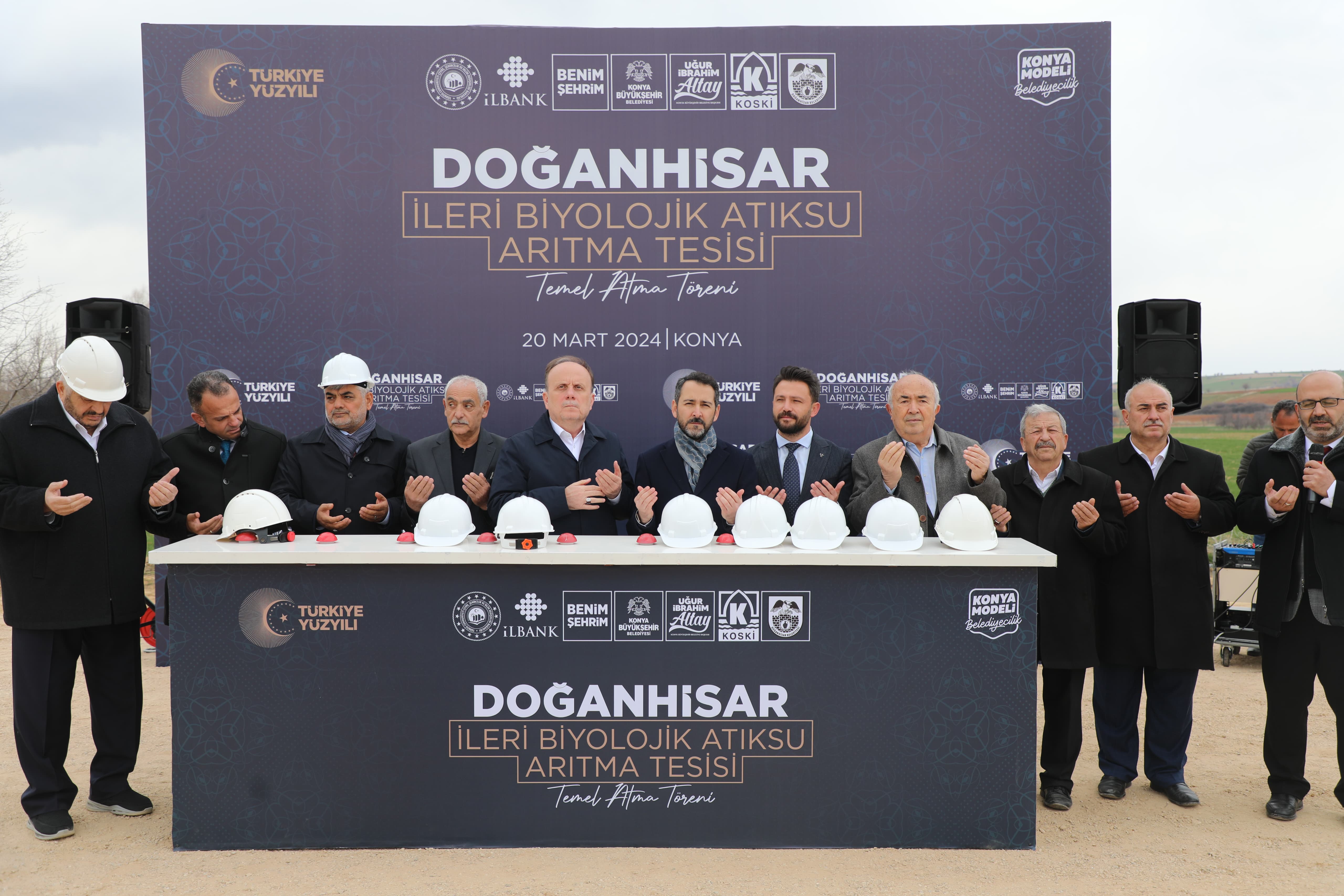 KONYA BÜYÜKŞEHİR DOĞANHİSAR’A İLERİ BİYOLOJİK ATIK SU ARITMA TESİSİ KAZANDIRACAK