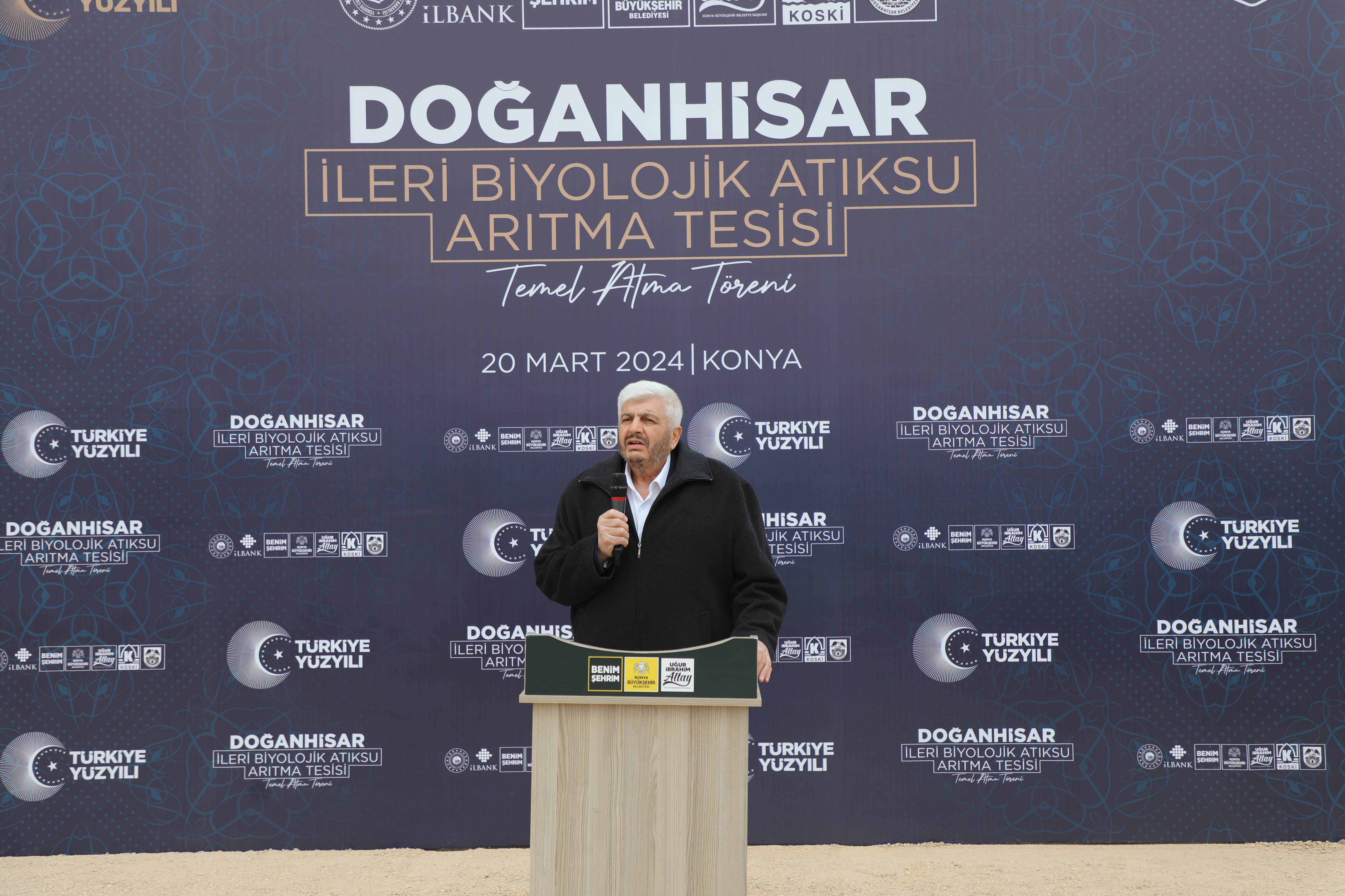KONYA BÜYÜKŞEHİR DOĞANHİSAR’A İLERİ BİYOLOJİK ATIK SU ARITMA TESİSİ KAZANDIRACAK
