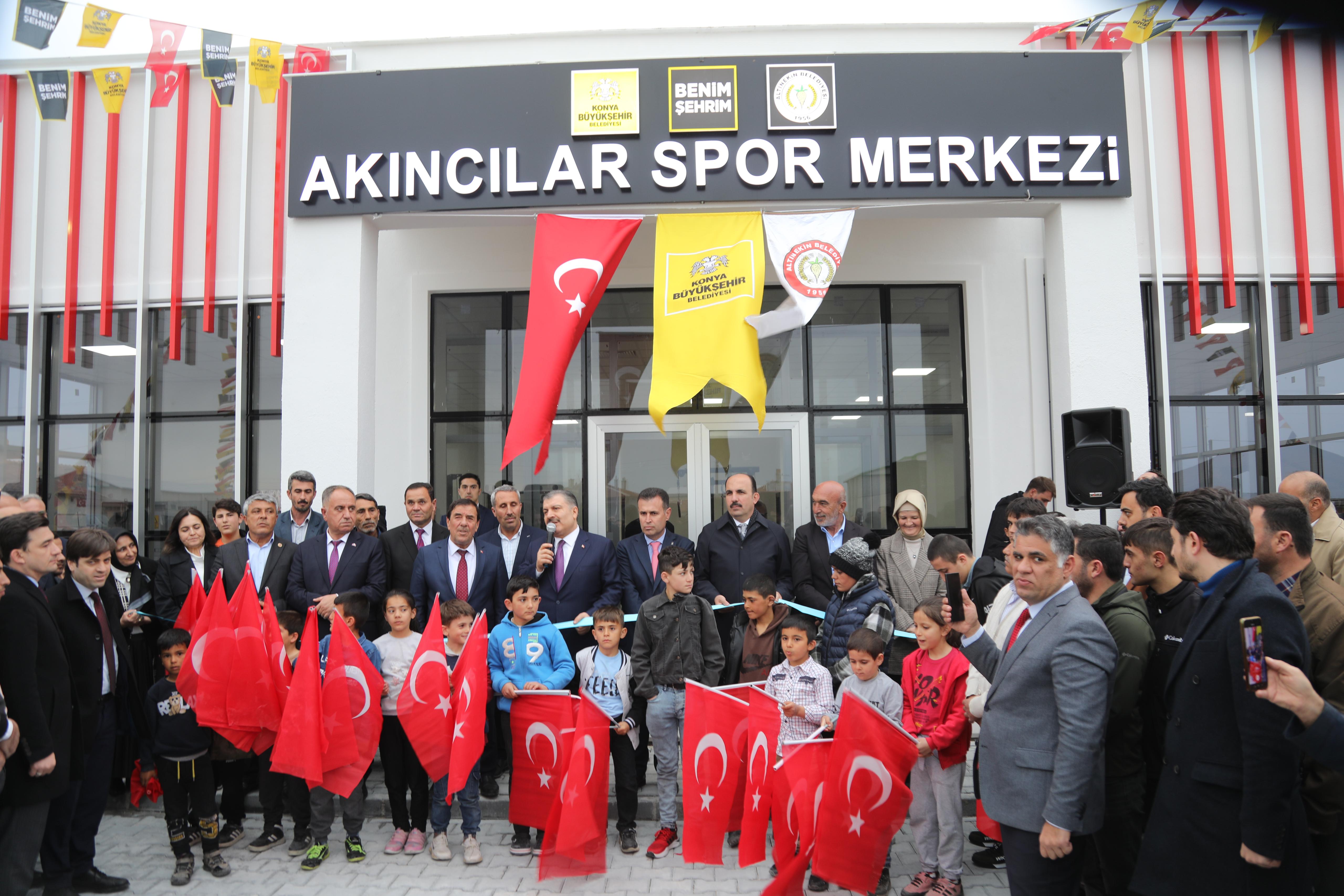 ALTINEKİN ŞEHİR KONAĞI’NIN TEMELİ BAKAN KOCA’NIN KATILIMIYLA ATILDI