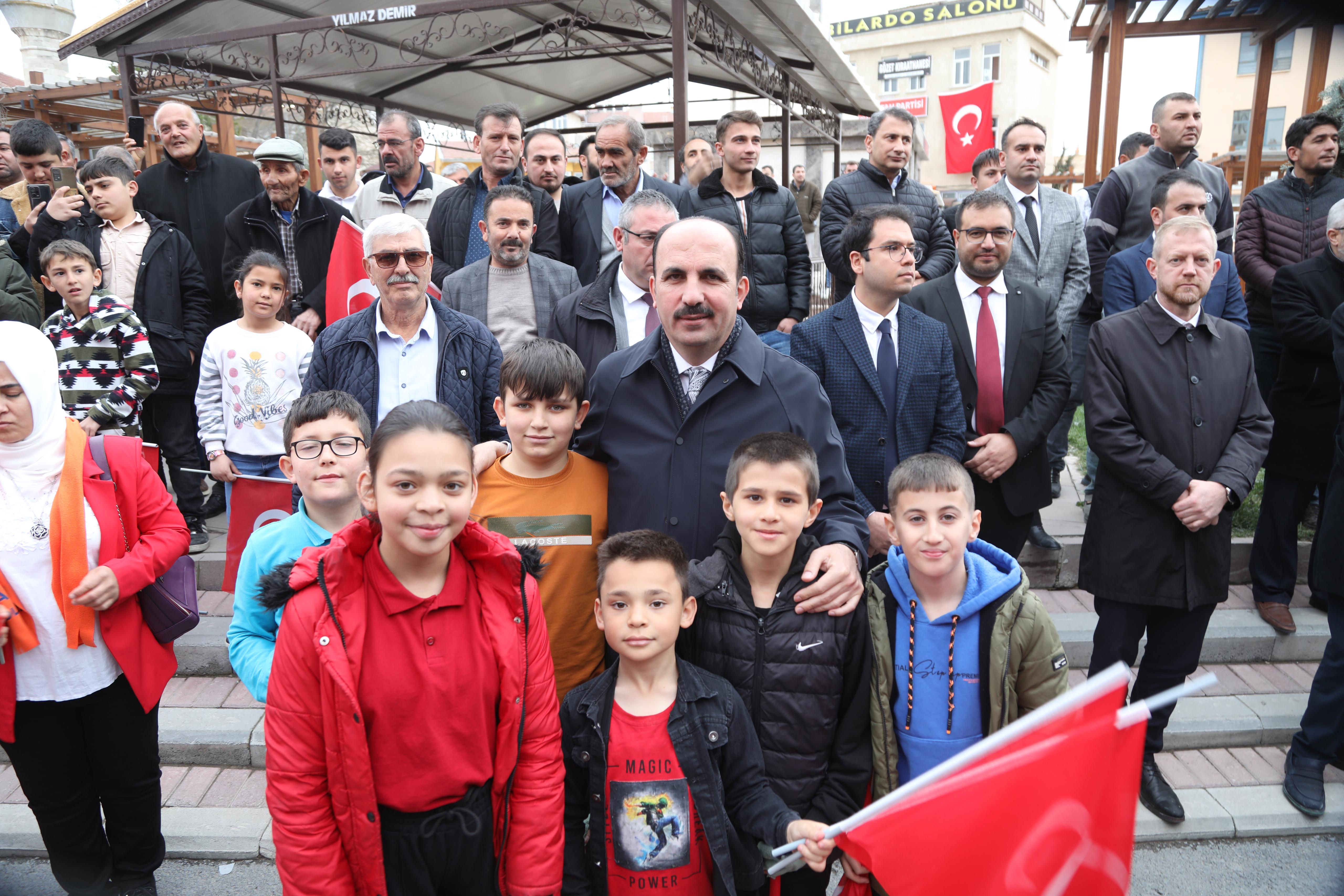 ALTINEKİN ŞEHİR KONAĞI’NIN TEMELİ BAKAN KOCA’NIN KATILIMIYLA ATILDI