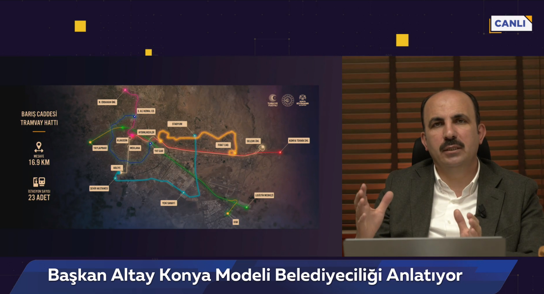 BAŞKAN ALTAY: “KONYALILARA HİZMET EDİYOR OLMAKTAN BÜYÜK MUTLULUK DUYUYORUM”