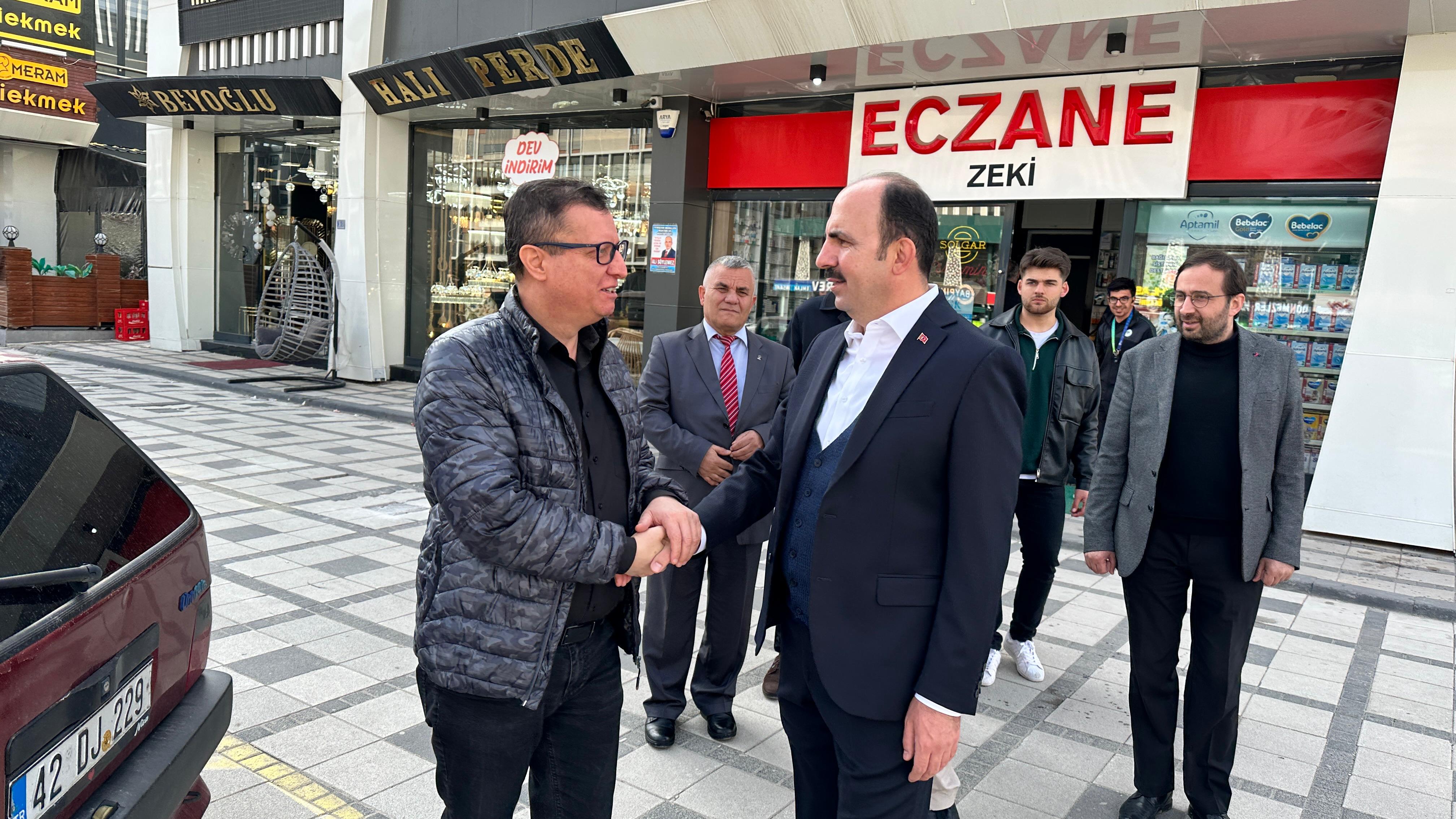 BAŞKAN ALTAY: “ORTAK SEVDAMIZ KONYA İÇİN VAR GÜCÜMÜZLE ÇALIŞMAYA DEVAM EDECEĞİZ”