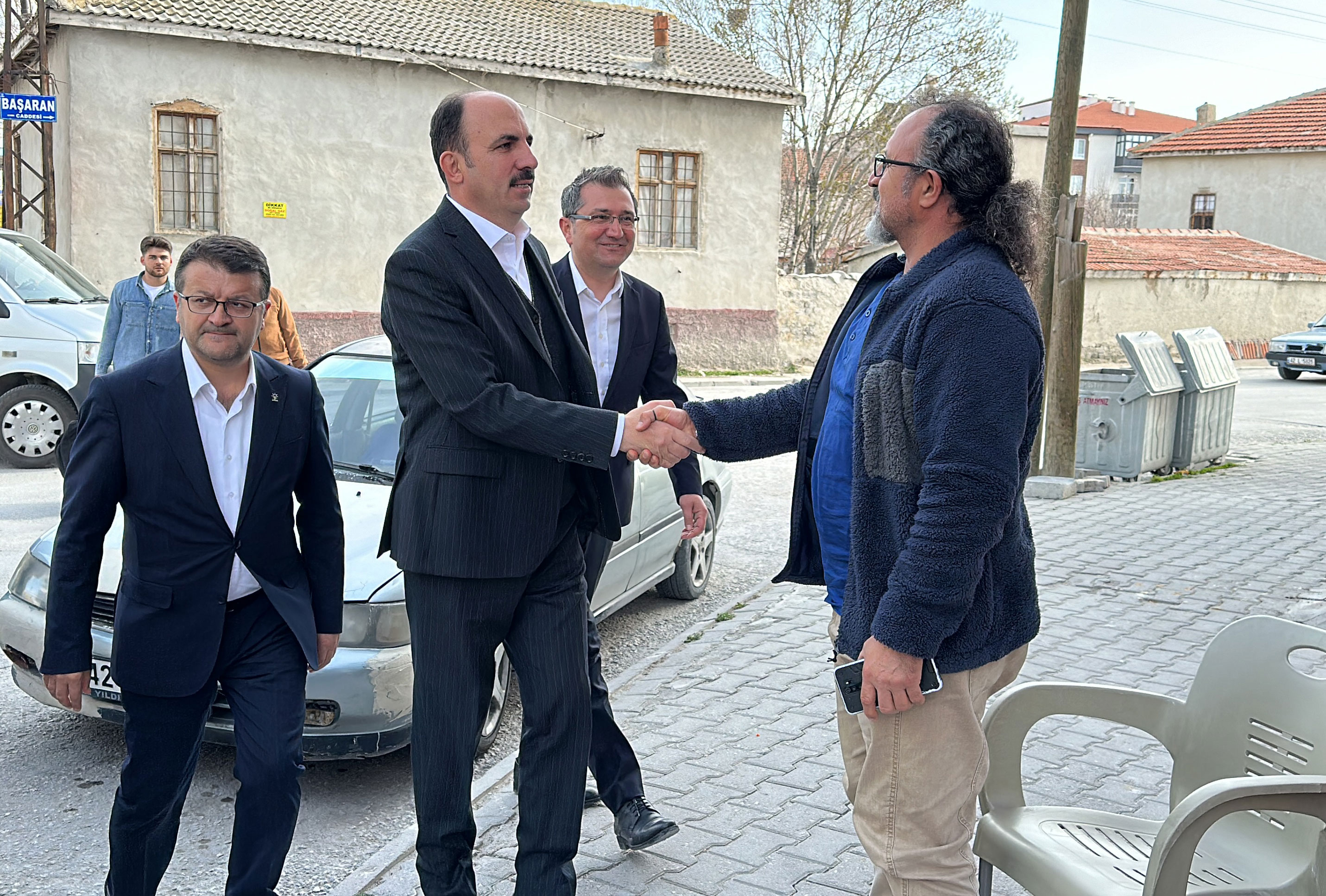 BAŞKAN ALTAY KARAPINAR VE EREĞLİ’DE VATANDAŞLARLA BULUŞTU