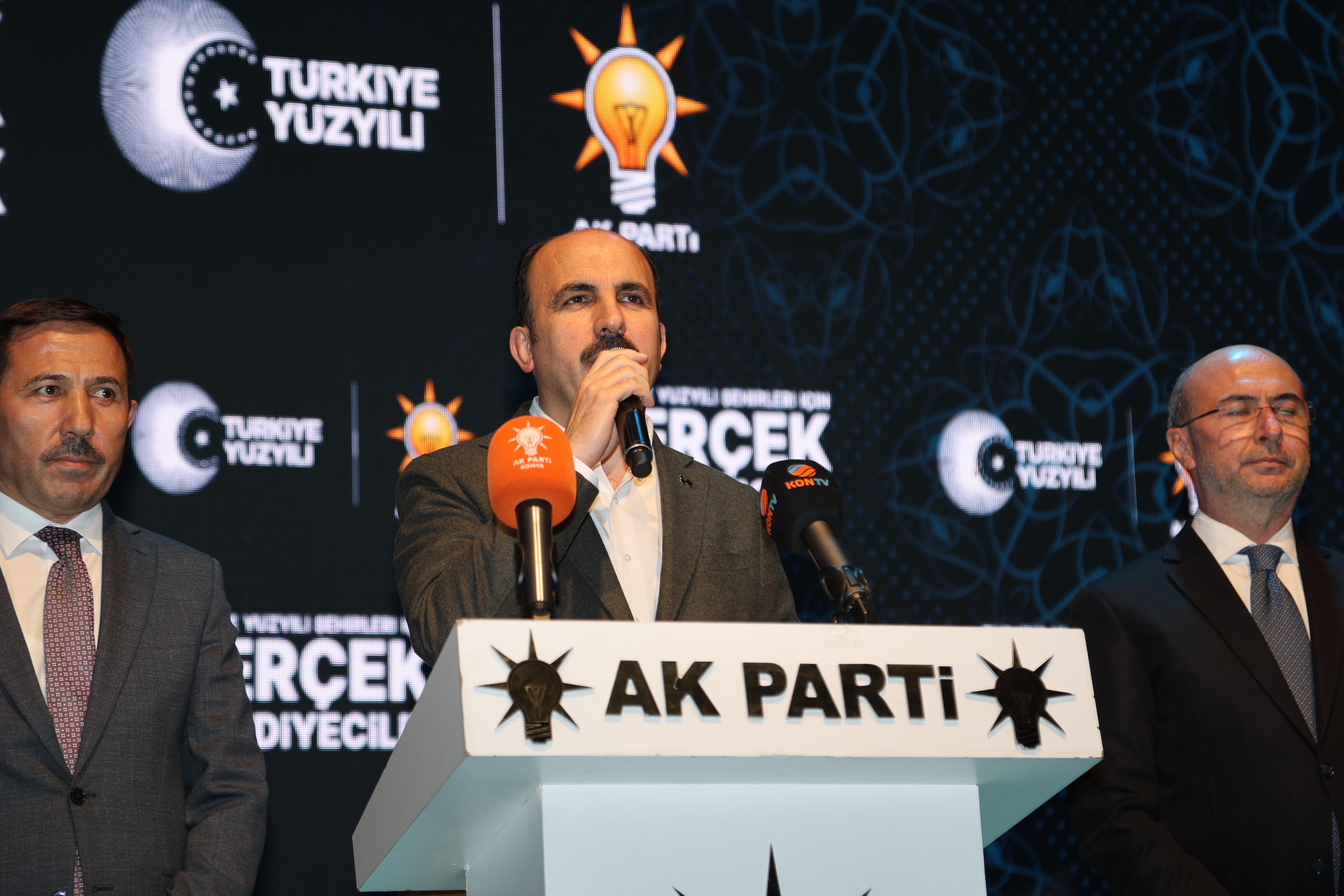 BAŞKAN ALTAY: “5 YIL DAHA KONYA’YA HİZMET EDECEĞİZ. TÜM HEMŞEHRİLERİME SEVGİ, MUHABBET VE DESTEKLERİ İÇİN TEŞEKKÜR EDERİM”