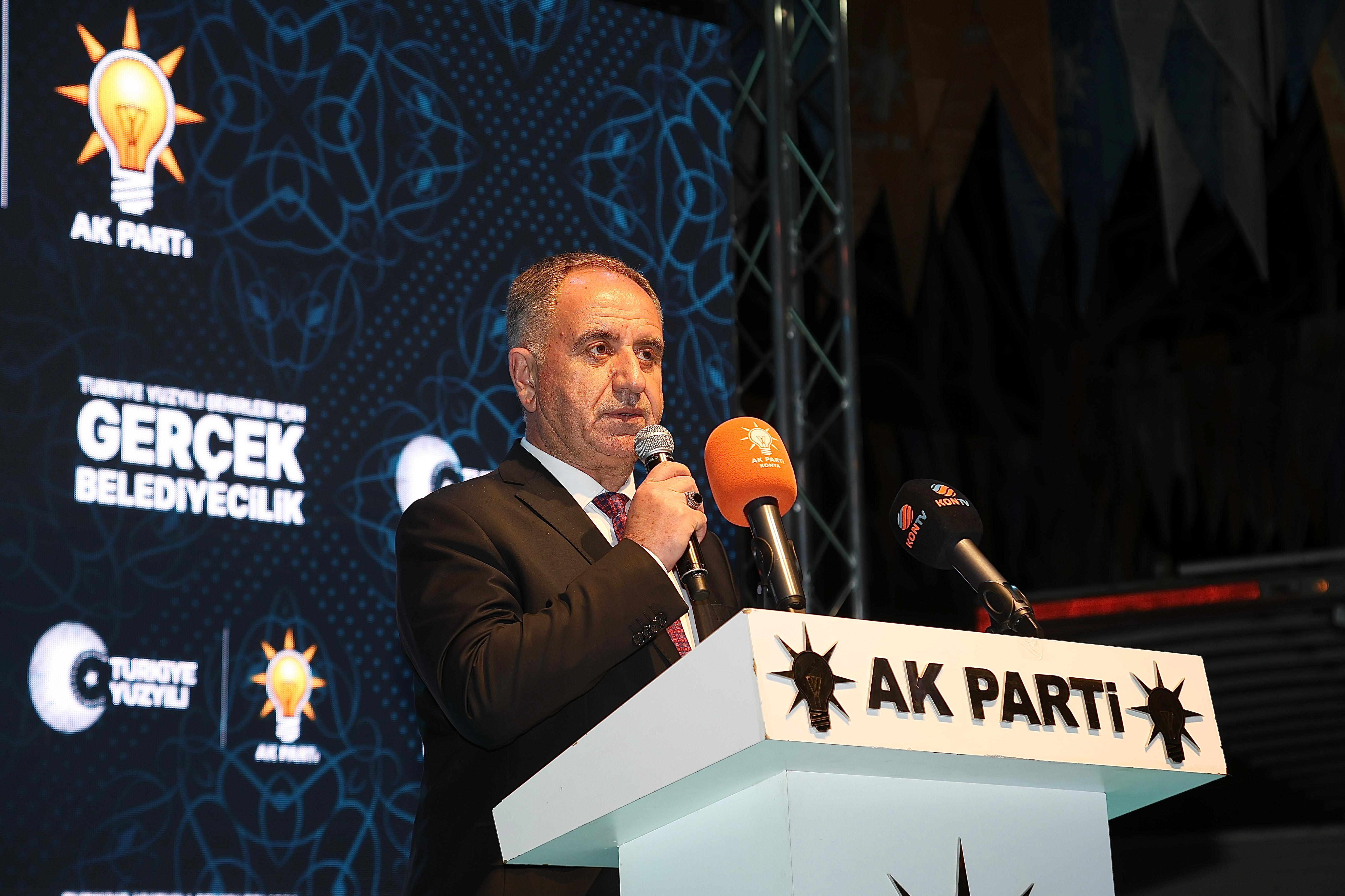 BAŞKAN ALTAY: “5 YIL DAHA KONYA’YA HİZMET EDECEĞİZ. TÜM HEMŞEHRİLERİME SEVGİ, MUHABBET VE DESTEKLERİ İÇİN TEŞEKKÜR EDERİM”