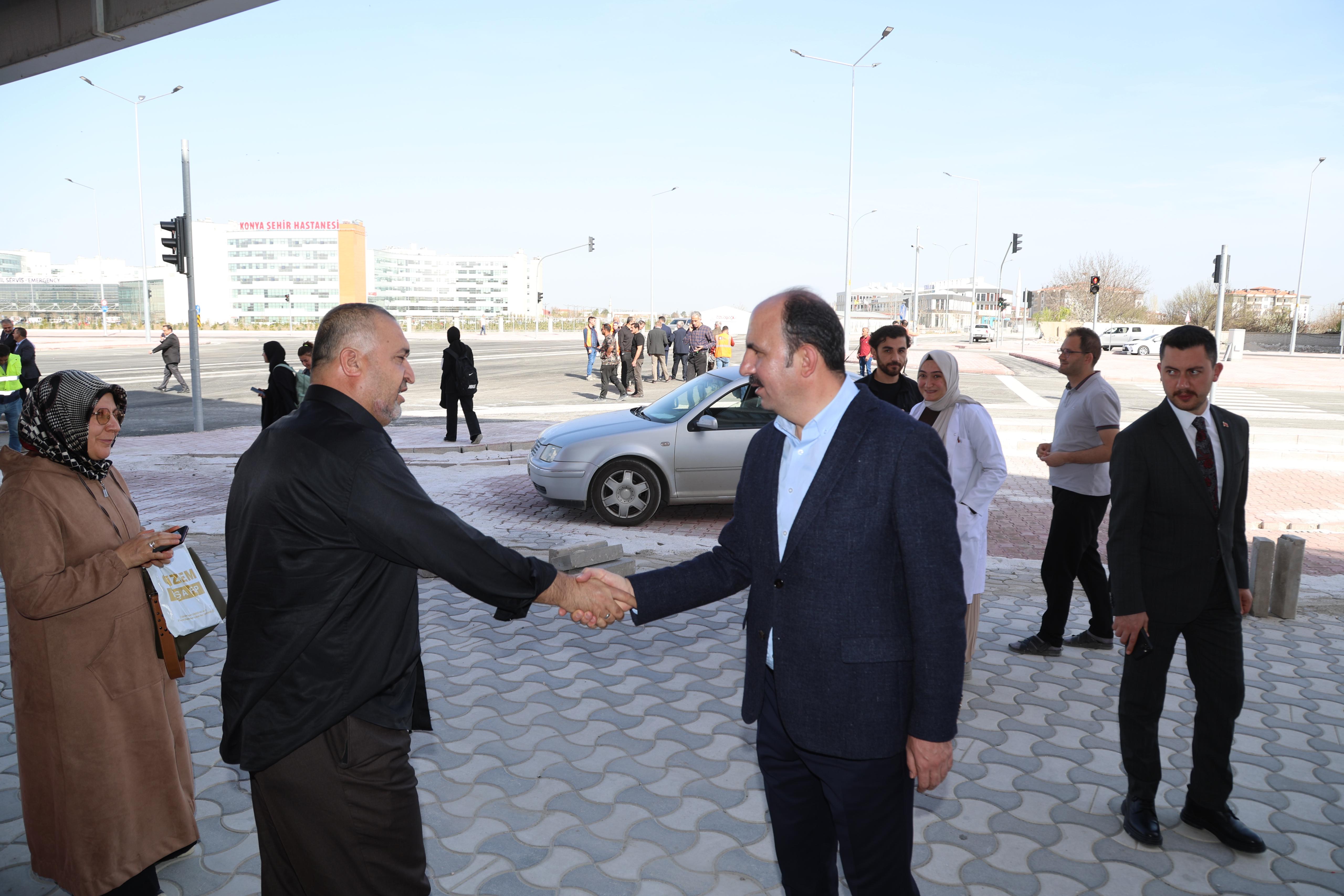 BAŞKAN ALTAY: “ŞEHİR HASTANESİ KÖPRÜLÜ KAVŞAĞI İLE YENİ RAYLI SİSTEMİN BAĞLANTI HATTI OLUŞTURULDU”