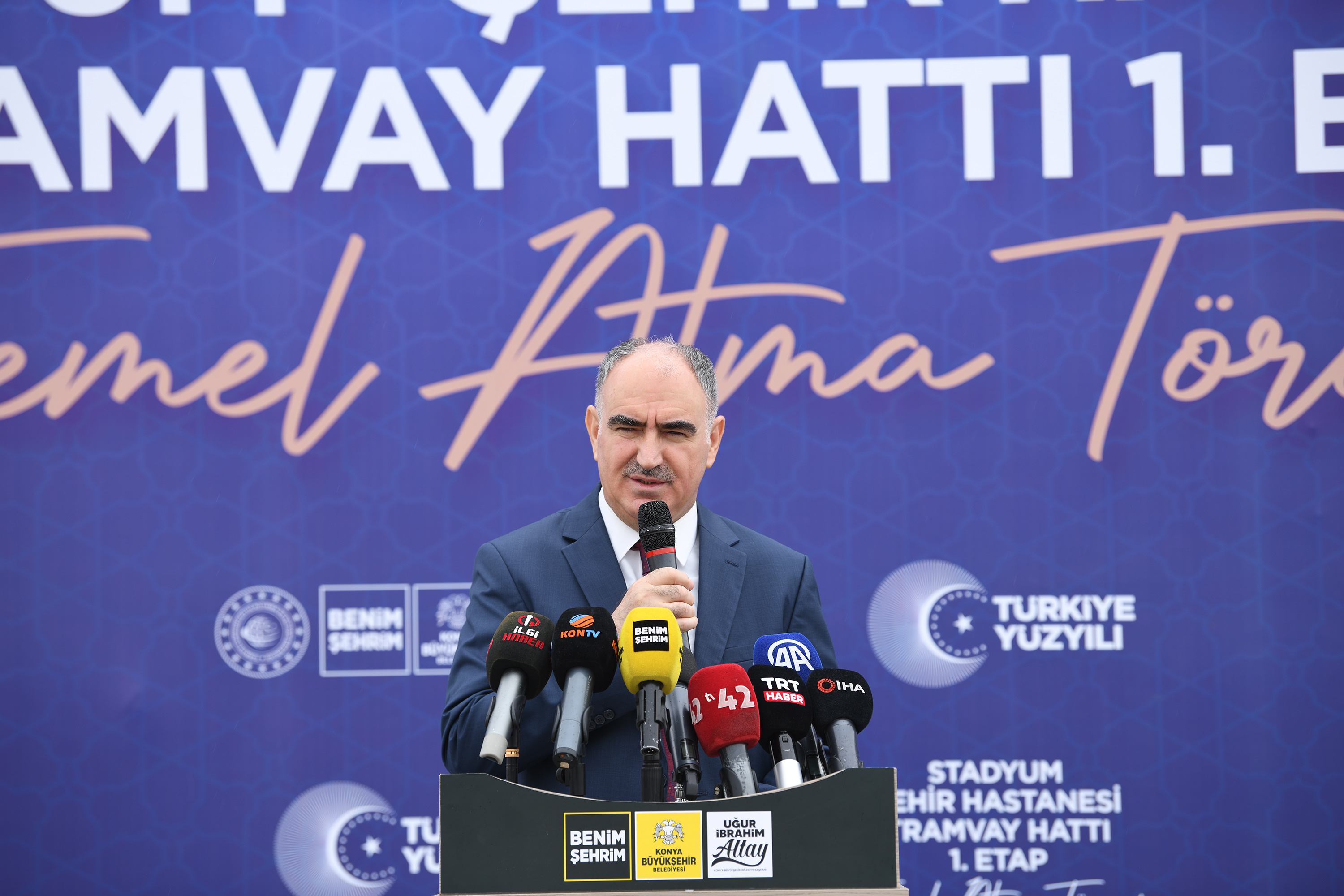 BAŞKAN ALTAY: “KONYA RAYLI SİSTEMİ İÇİN TARİHİ BAŞLANGIÇ YAPIYORUZ”