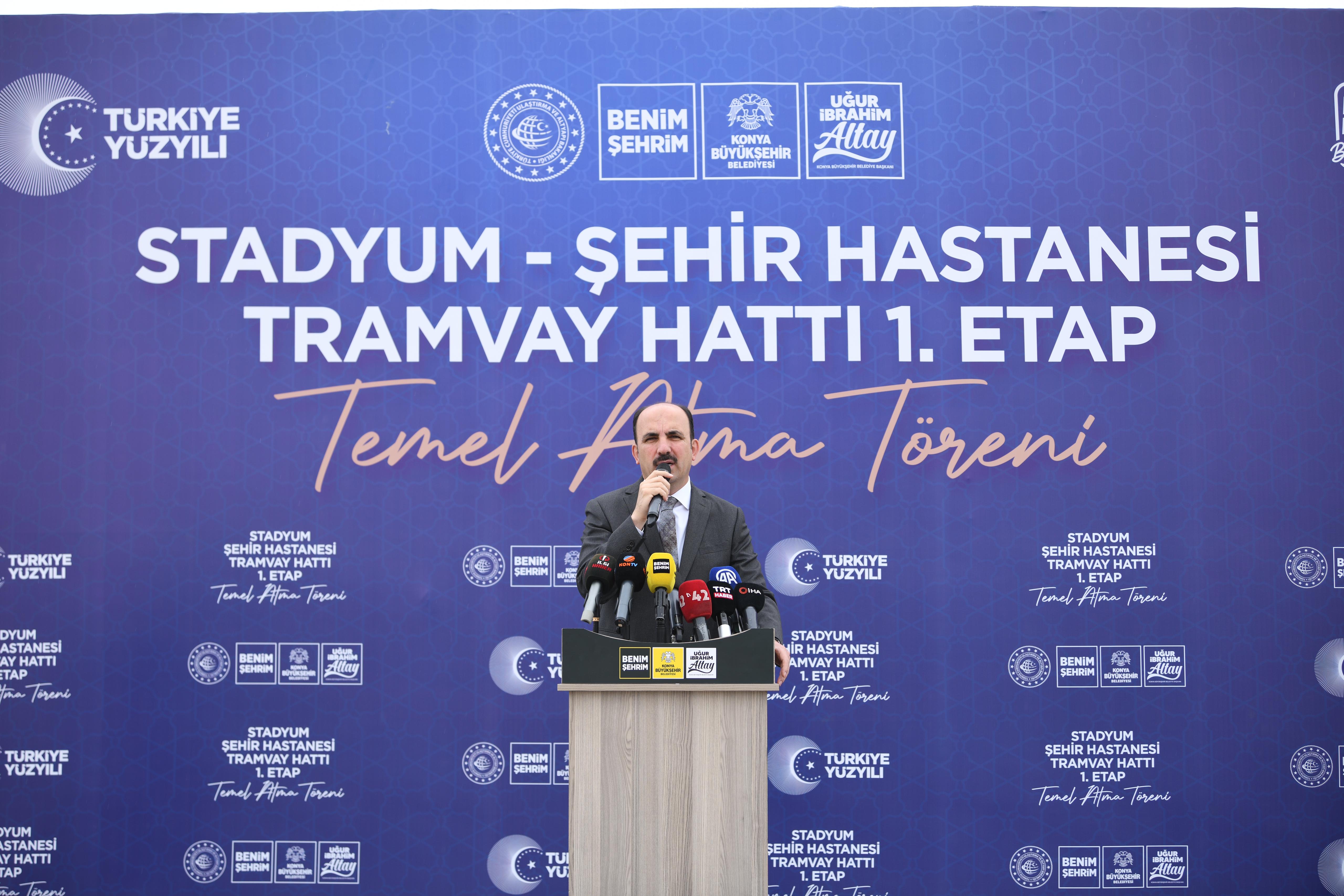 BAŞKAN ALTAY: “KONYA RAYLI SİSTEMİ İÇİN TARİHİ BAŞLANGIÇ YAPIYORUZ”