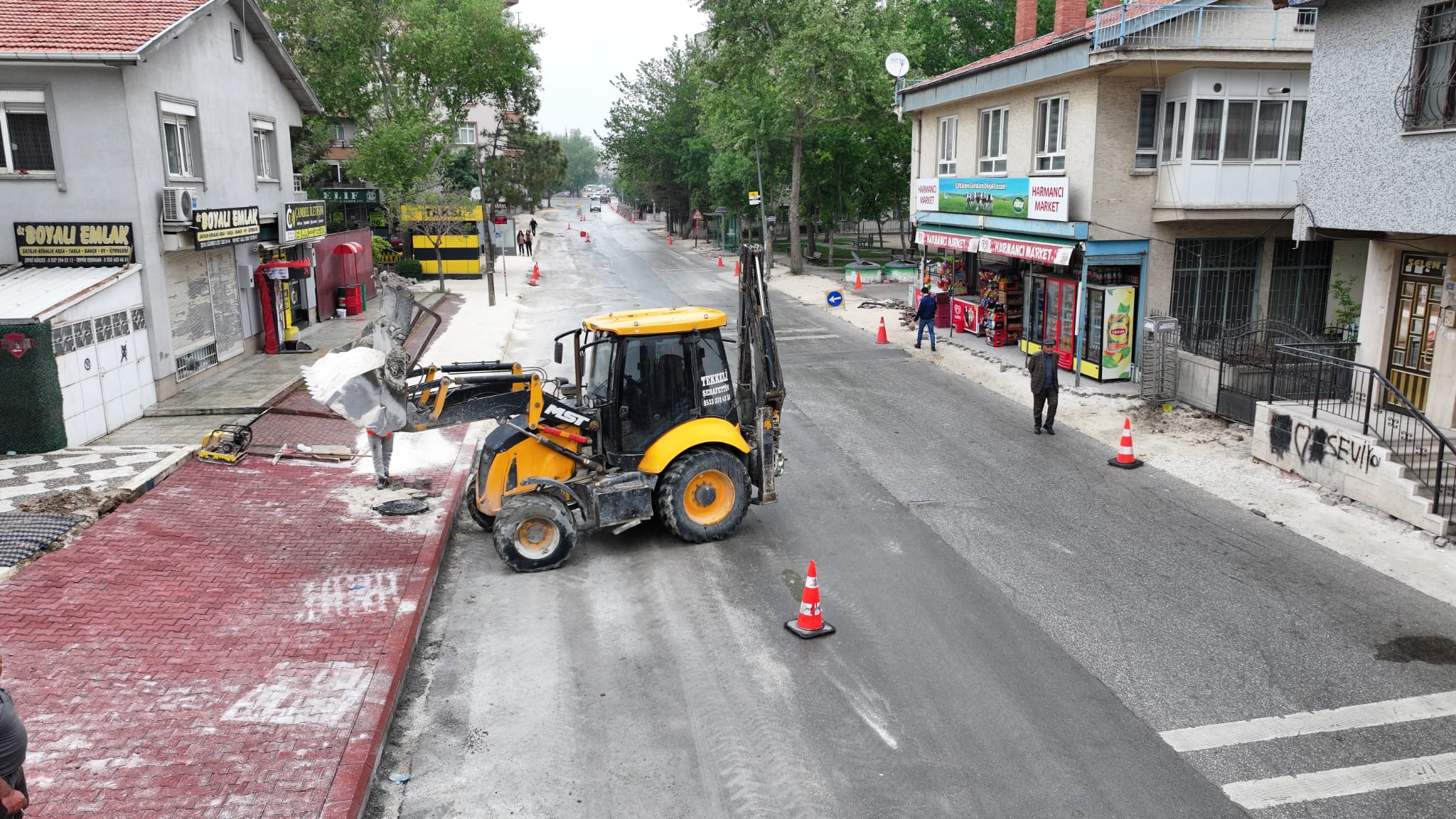 KONYA BÜYÜKŞEHİR’DEN MALAS CADDESİ’NİN STANDARDINI YÜKSELTECEK DÜZENLEME