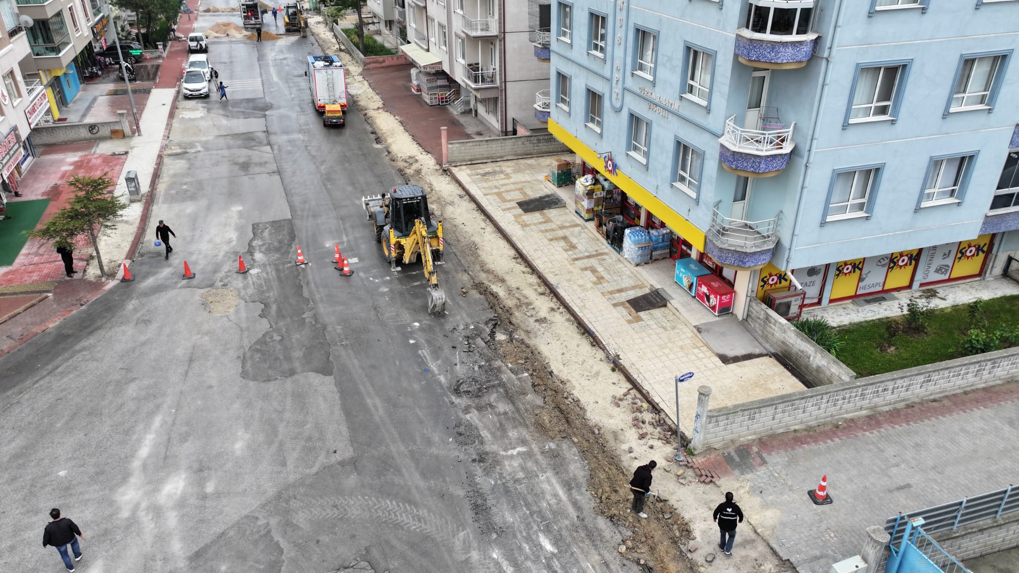 KONYA BÜYÜKŞEHİR’DEN MALAS CADDESİ’NİN STANDARDINI YÜKSELTECEK DÜZENLEME