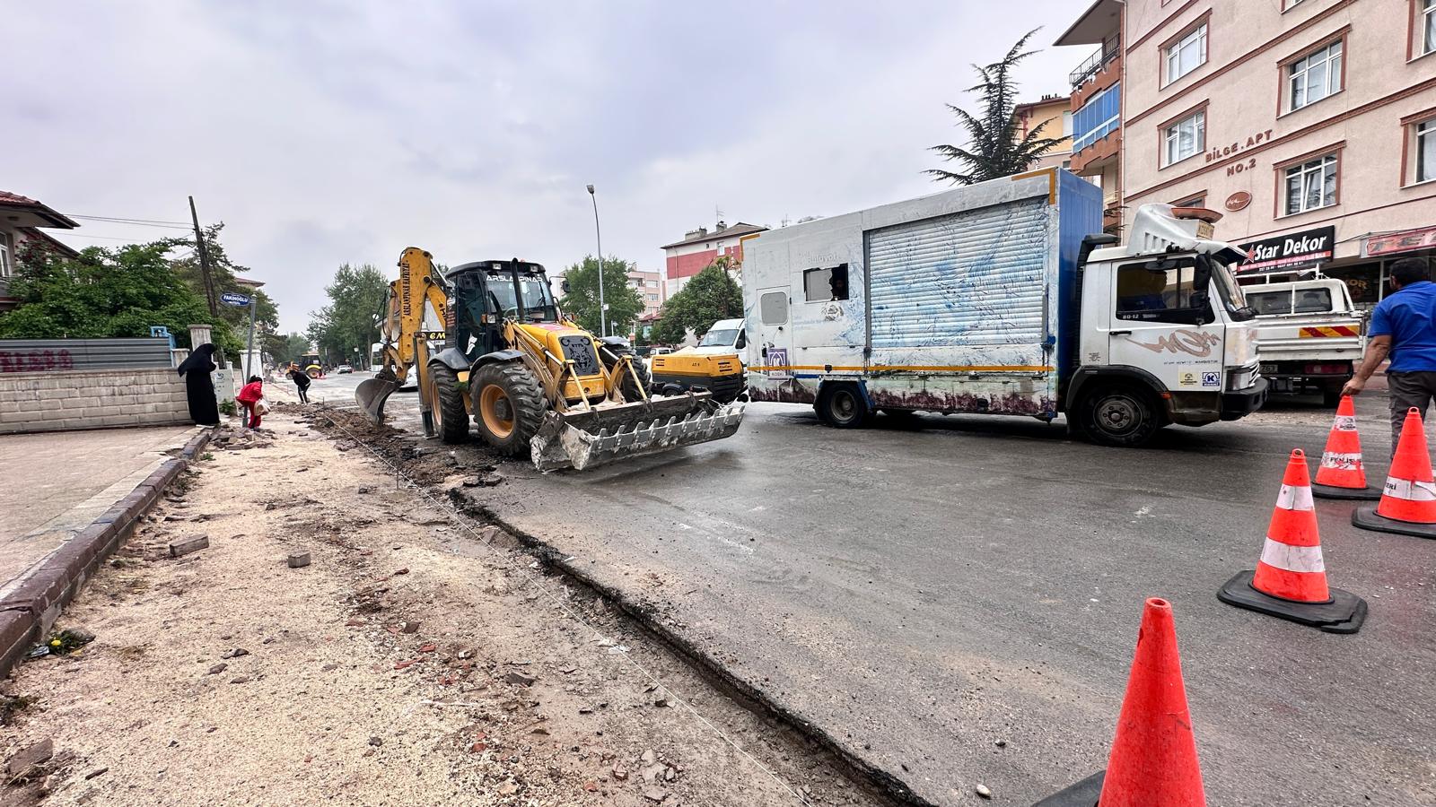 KONYA BÜYÜKŞEHİR’DEN MALAS CADDESİ’NİN STANDARDINI YÜKSELTECEK DÜZENLEME
